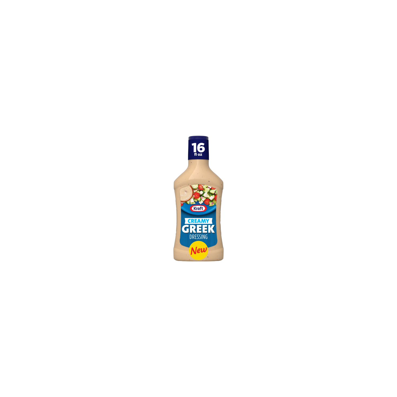 Kraft Creamy Greek Dressing - 16 Fluid Ounce Image 1 of 4