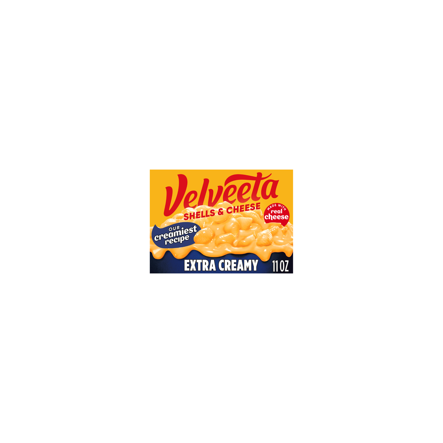 Velveeta Shells And Cheese Extra Creamy Mac - 11 Ounce Image 1 of 4