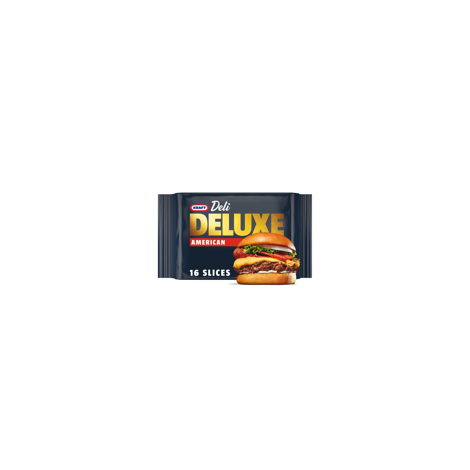 Kraft Pasteurized Process American Cheese Deli Deluxe - 12 Ounce Image 1 of 4