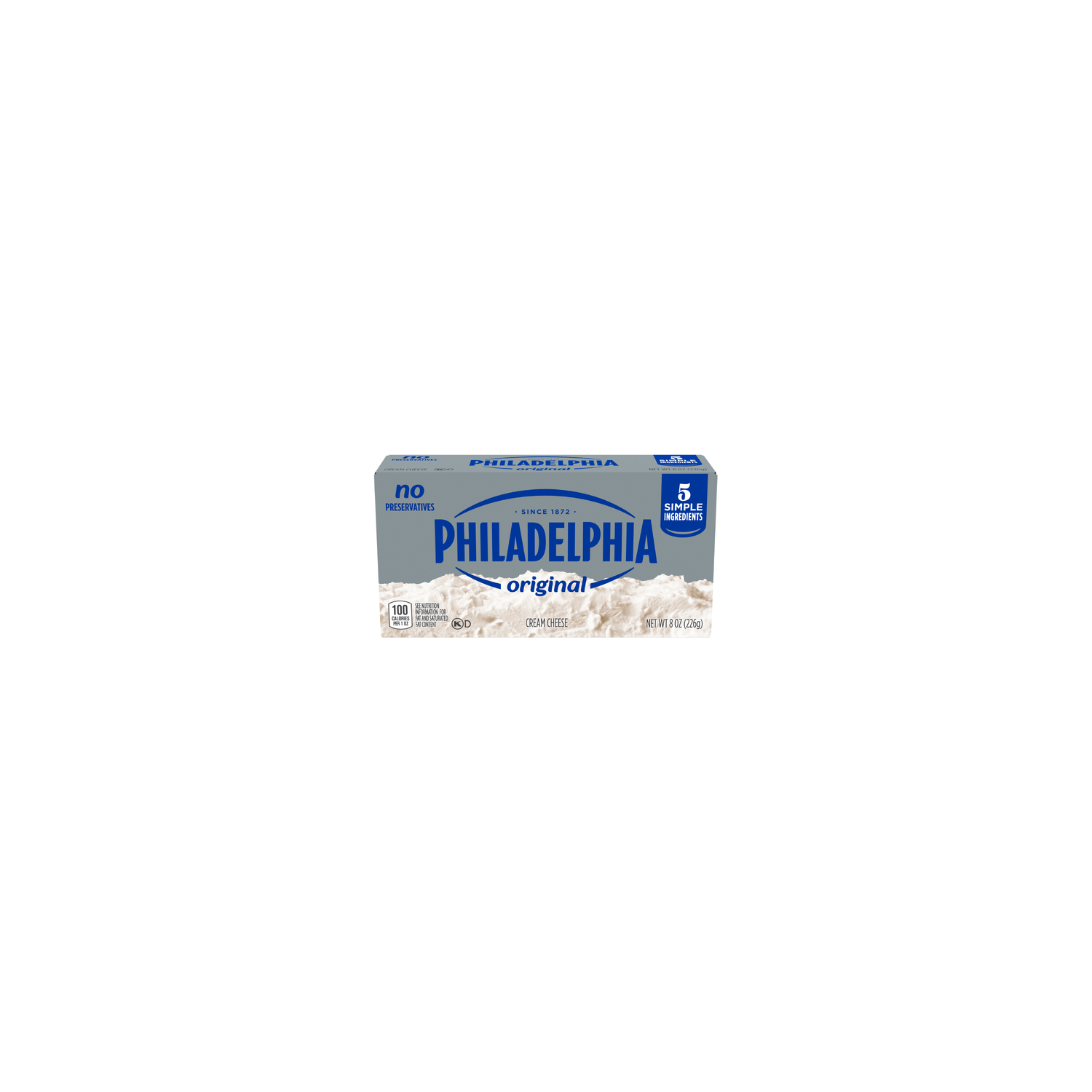 Philadelphia Cream Cheese Original - 8 Ounce Image 1 of 3