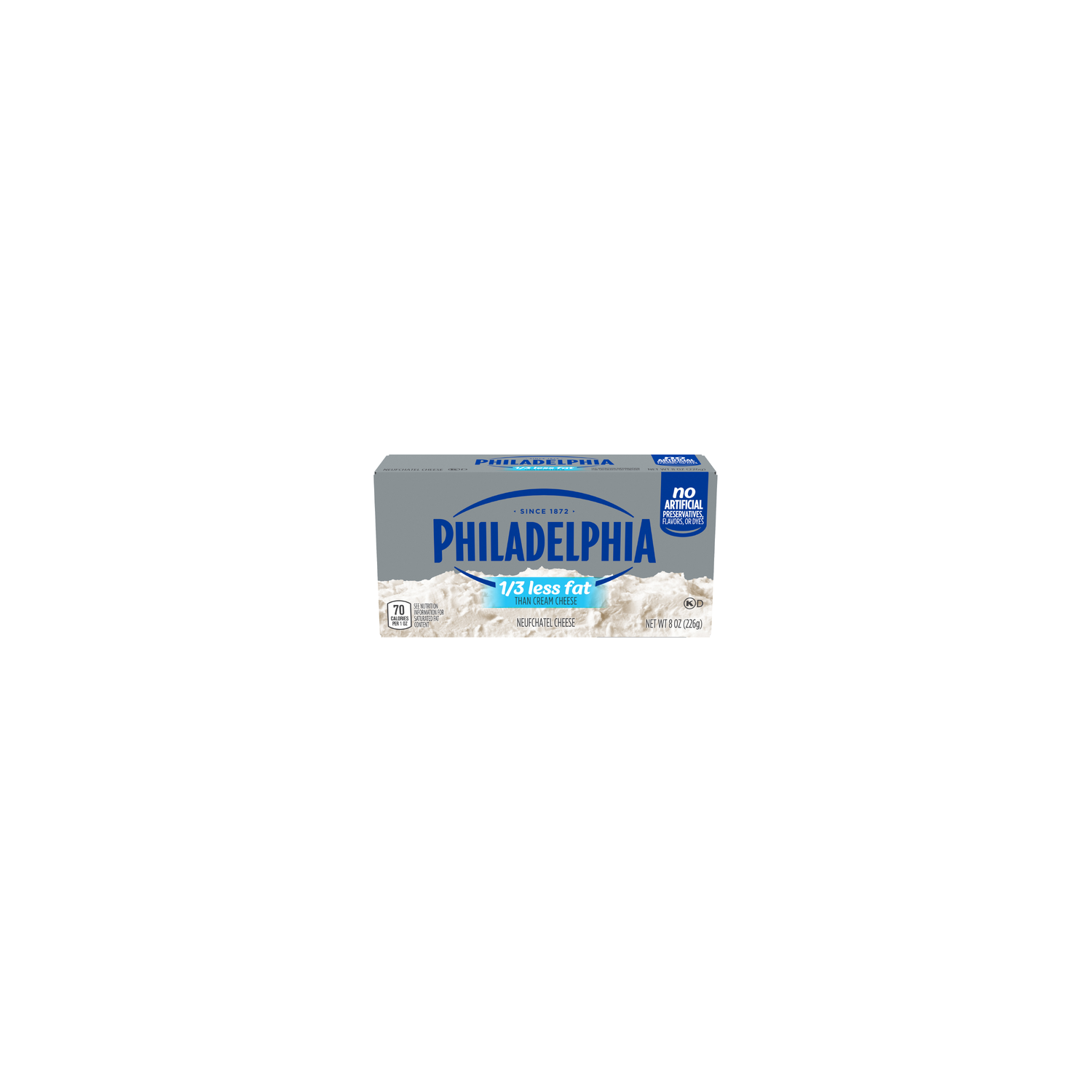 Philadelphia Neufchatel Cheese Less Fat - 8 Ounce Image 1 of 3