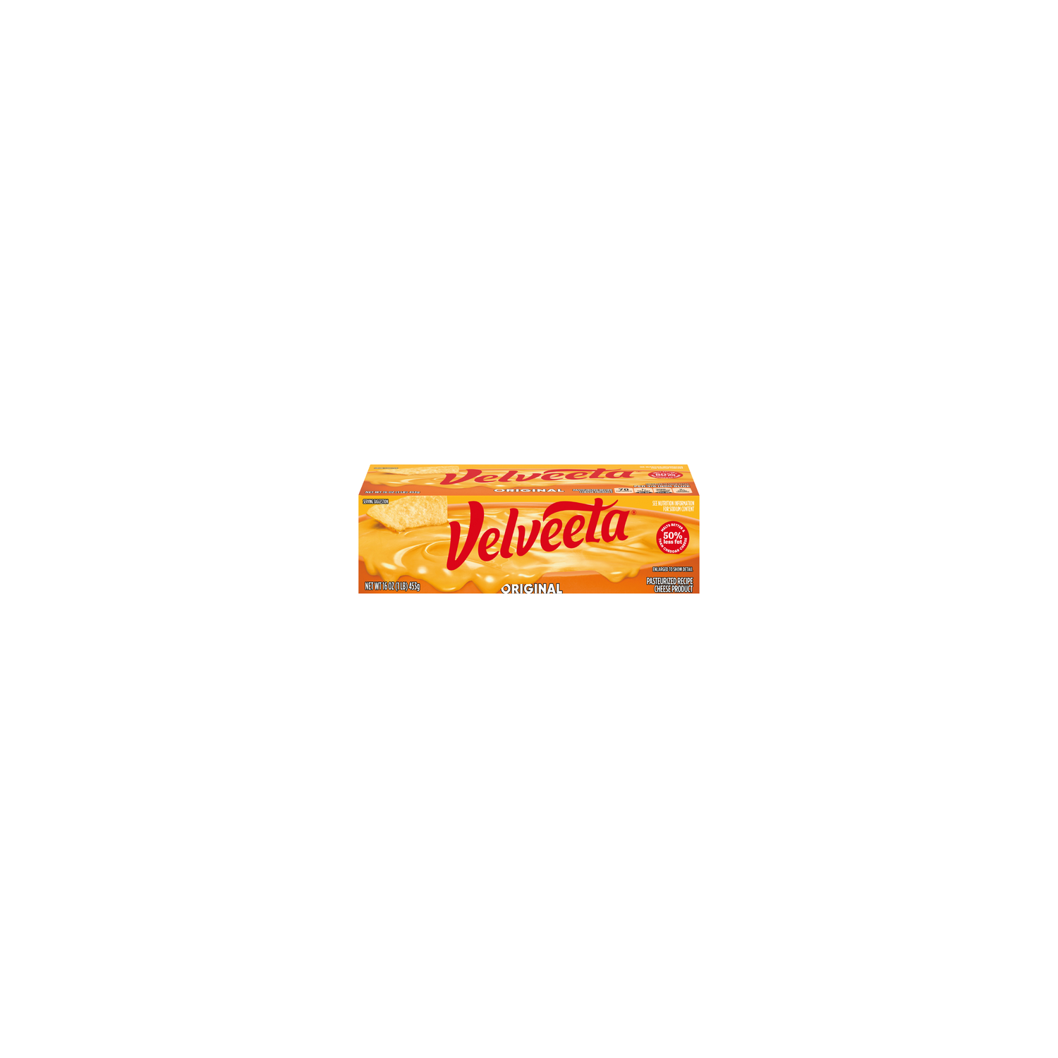 Velveeta Pasteurized Recipe Cheese Product Original - 16 Ounce Image 1 of 3