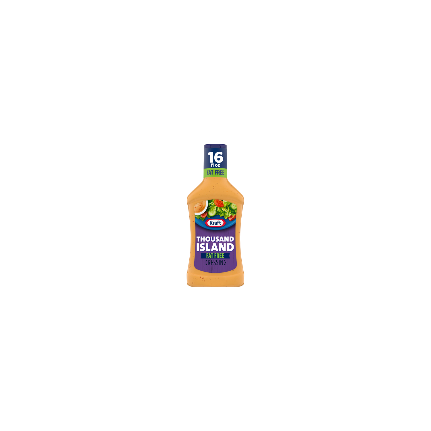 Kraft Thousand Island Fat Free Dressing - 16 Fluid Ounce Image 1 of 4