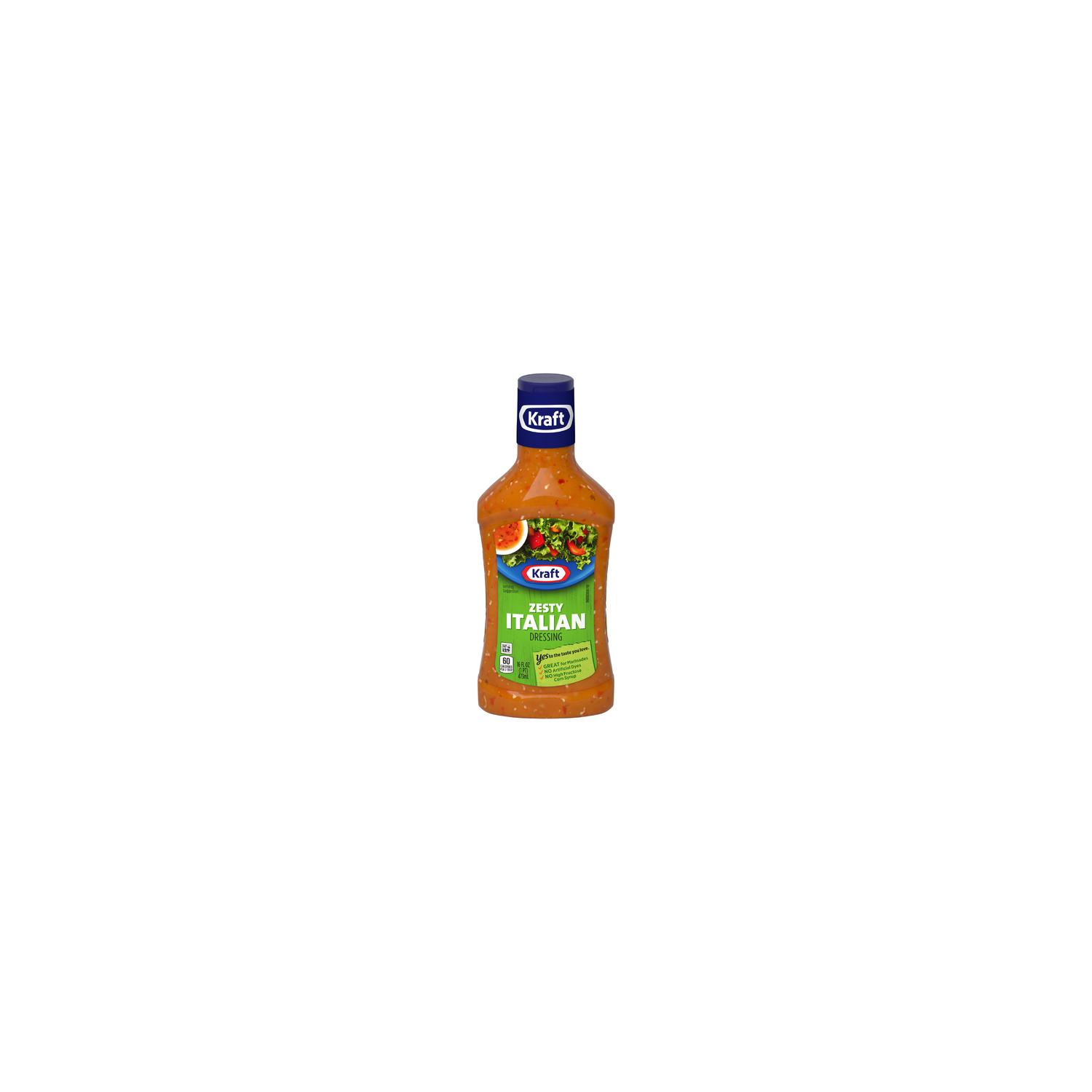 Kraft Zesty Italian Dressing - 16 Fluid Ounce - Brookshire's