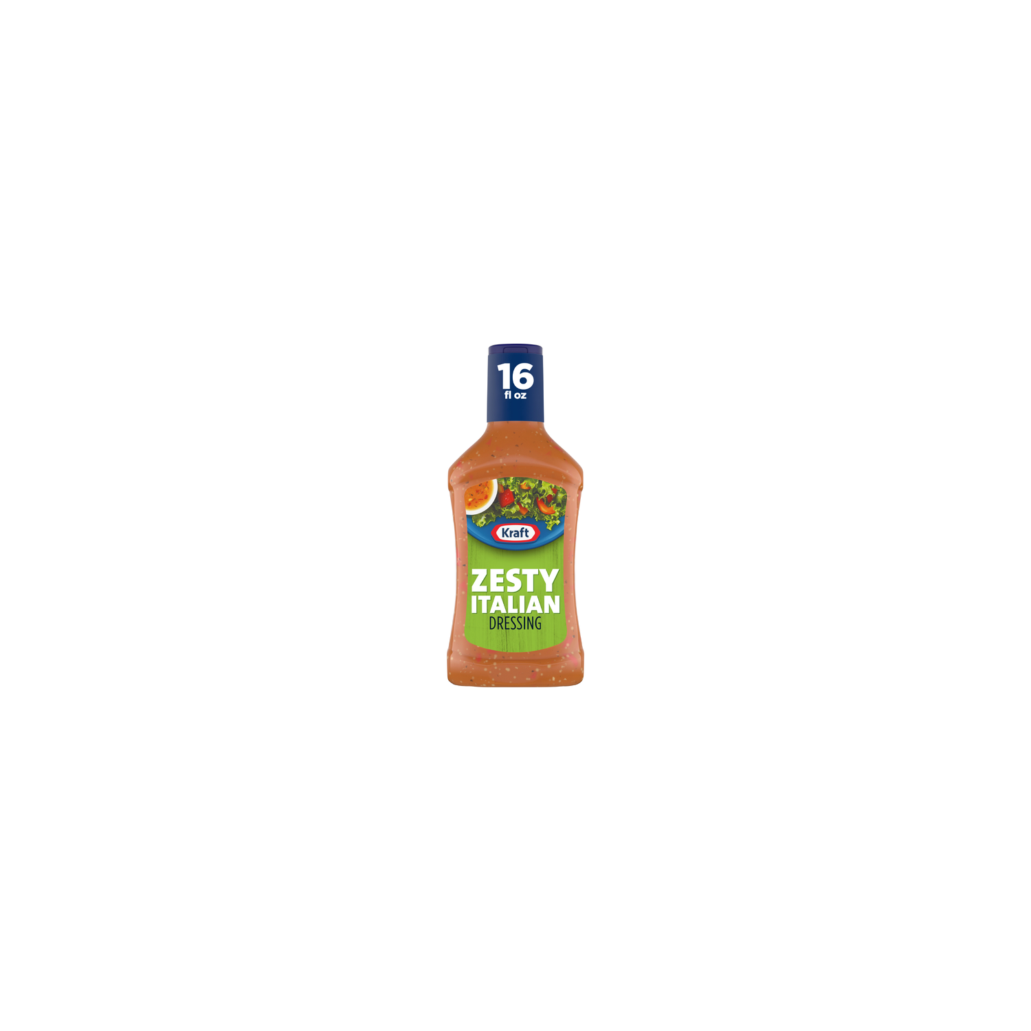 Kraft Zesty Italian Dressing - 16 Fluid Ounce Image 1 of 4