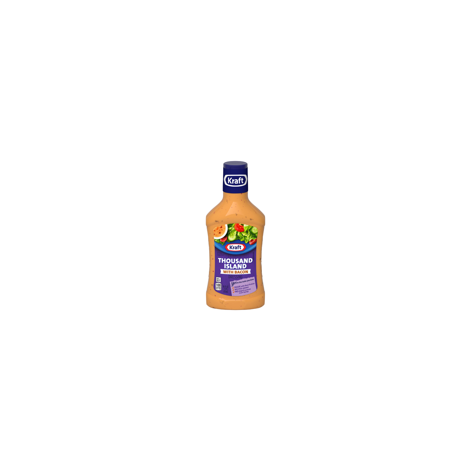 Kraft With Bacon Thousand Island Dressing - 16 Fluid Ounce Image 1 of 3