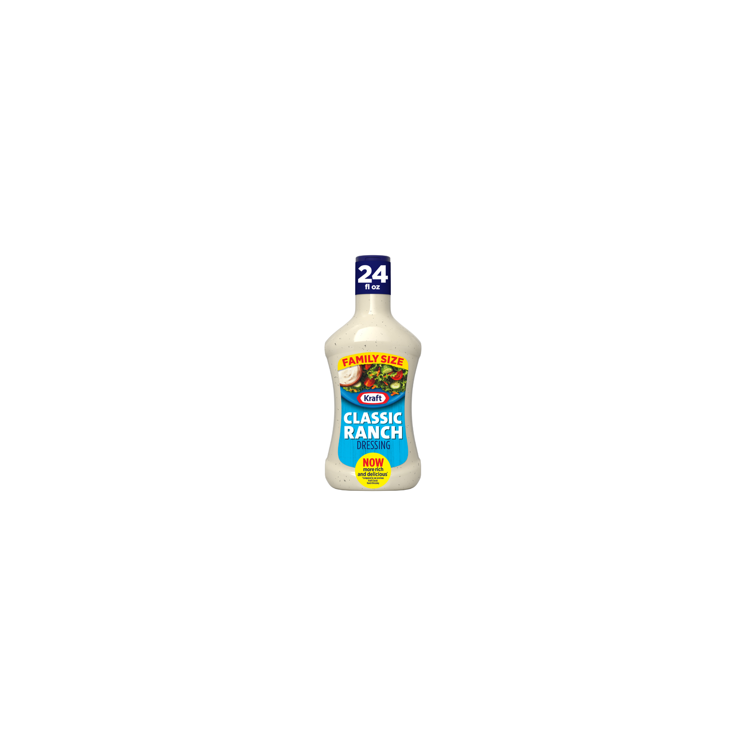 Kraft Classic Ranch Family Size Dressing - 24 Fluid Ounce Image 1 of 4