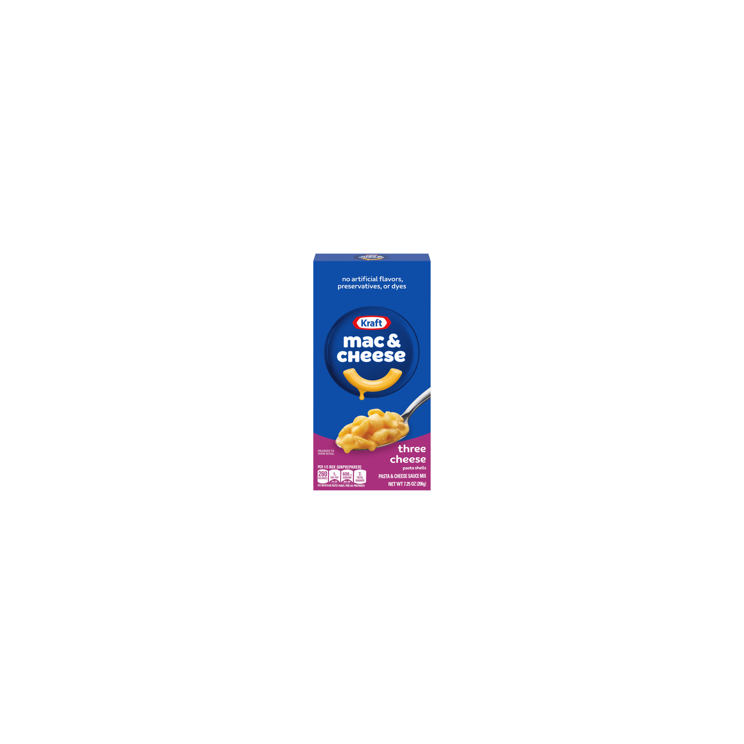 Kraft Macaroni & Cheese Dinner - 7.25 Ounce Image 1 of 3