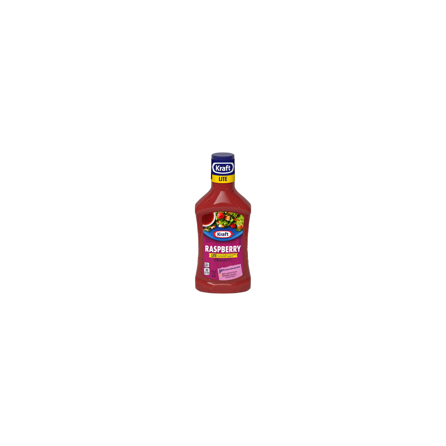 Kraft Raspberry Vinaigrette Lite Dressing - 16 Fluid Ounce - Super 1 Foods