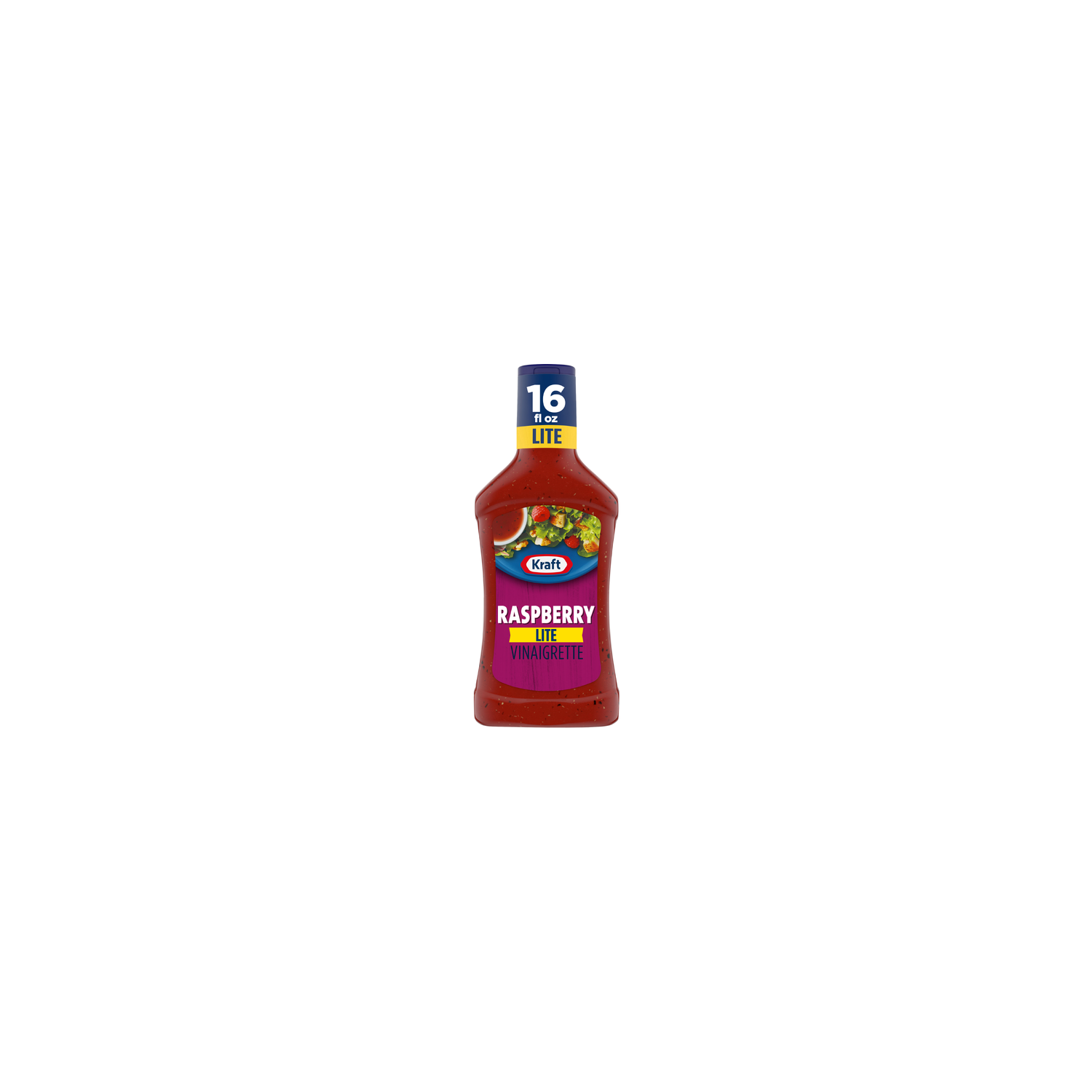 Kraft Raspberry Vinaigrette Lite Dressing - 16 Fluid Ounce Image 1 of 4