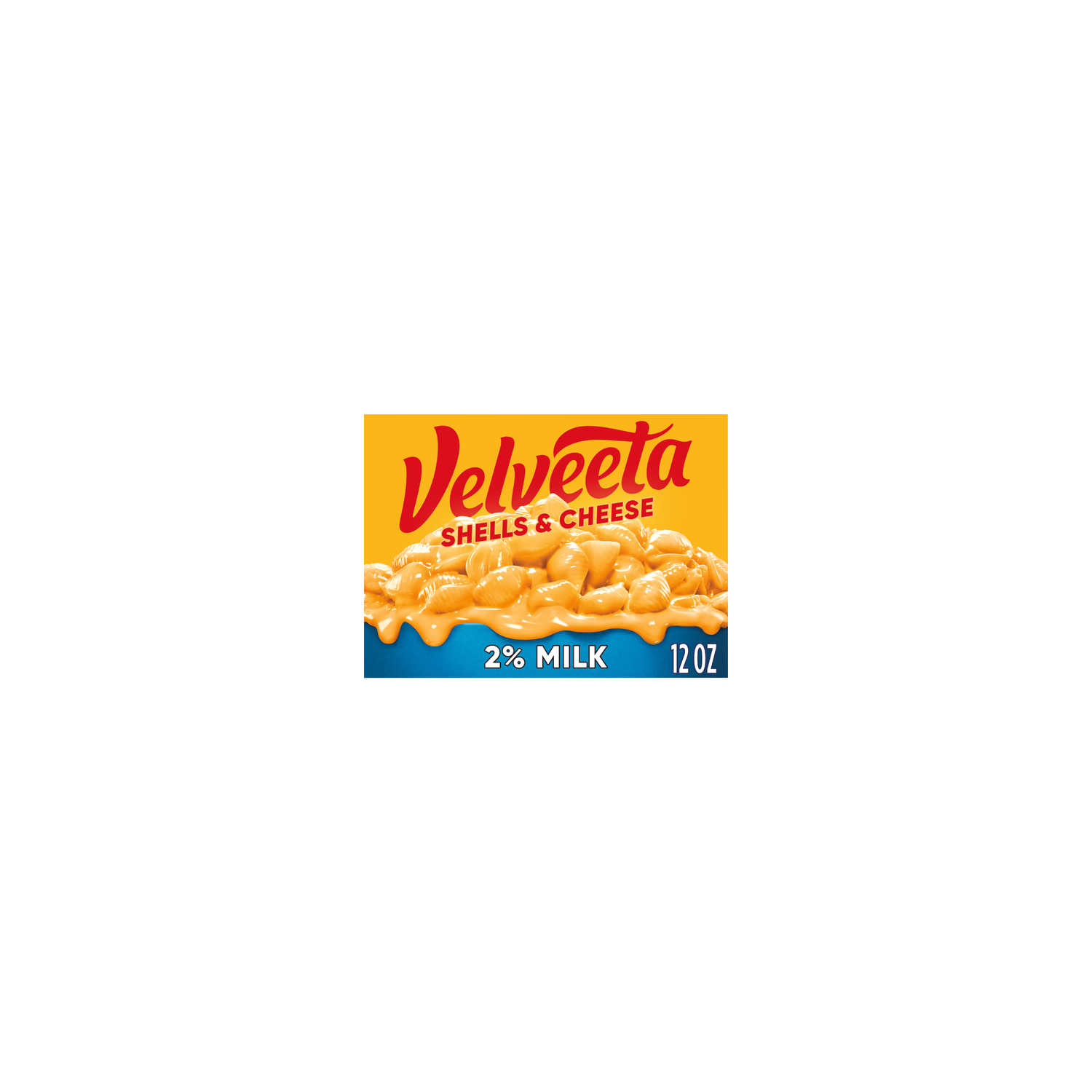 Kraft Velveeta Shells & 2% Milk Cheese Pasta - 12 Ounce Image 1 of 4