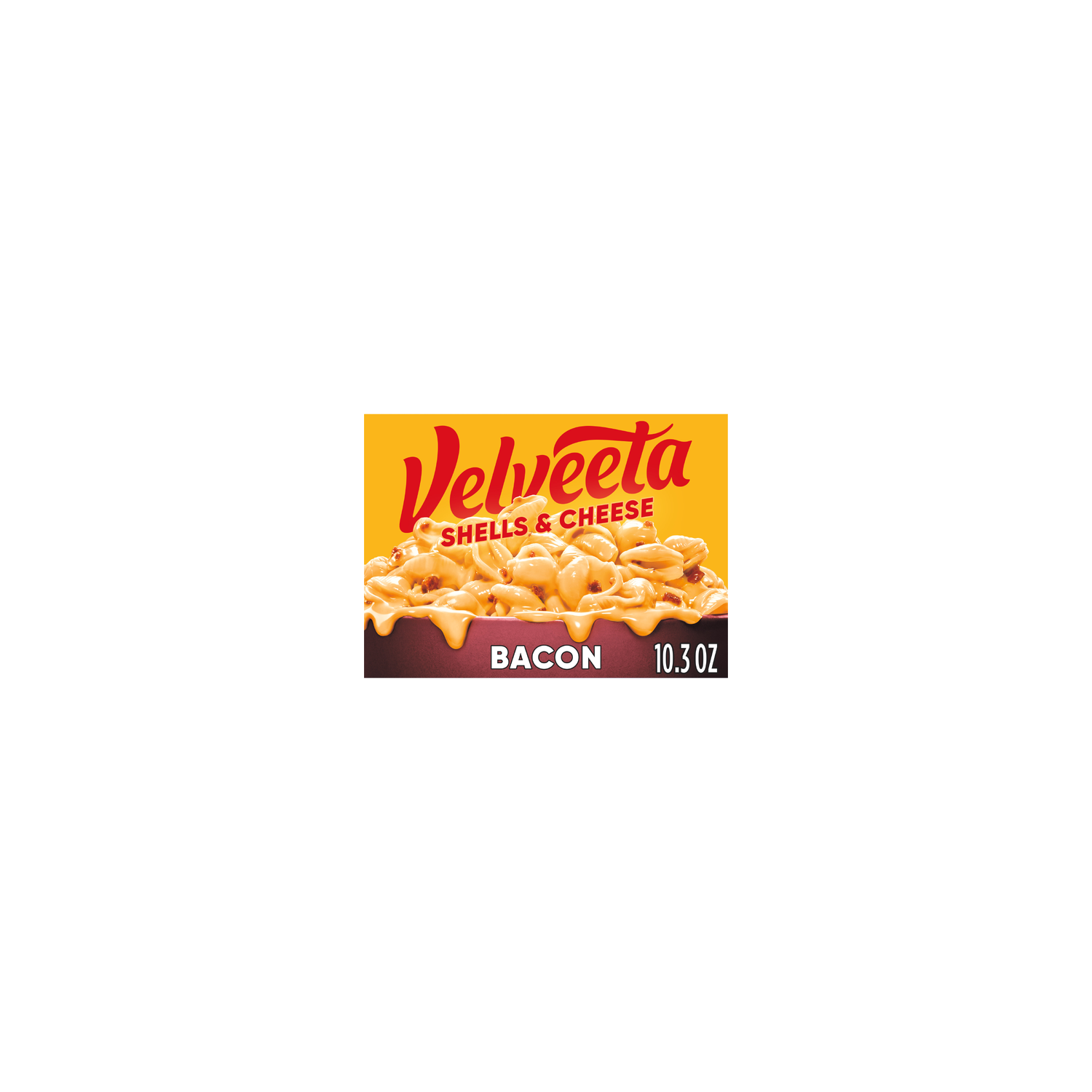 Kraft Velveeta Bacon Shells & Cheese Pasta - 10.3 Ounce Image 1 of 4