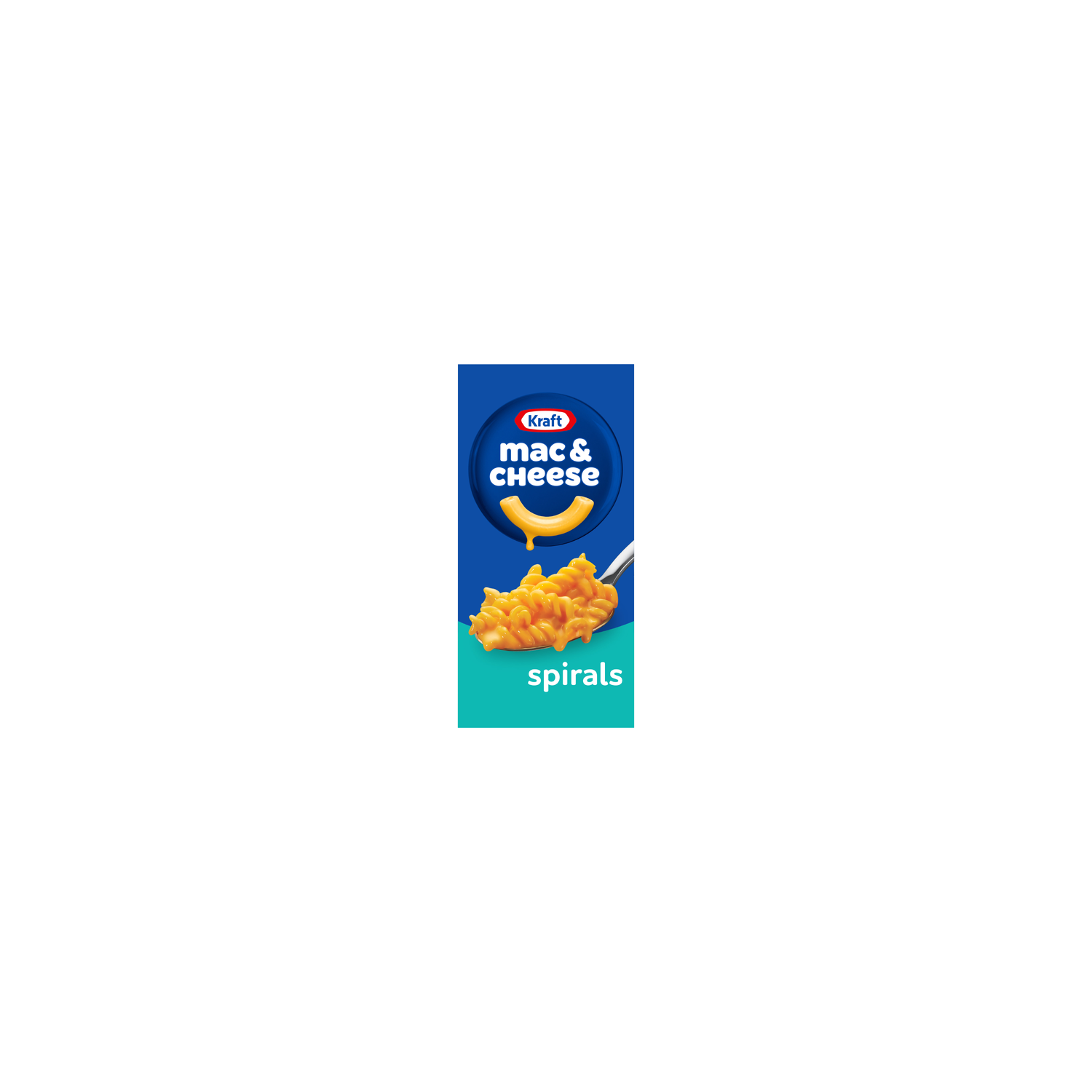 Kraft Original Cheese Flavor Spirals Macaroni & Cheese Dinner - 5.5 Ounce Image 1 of 4