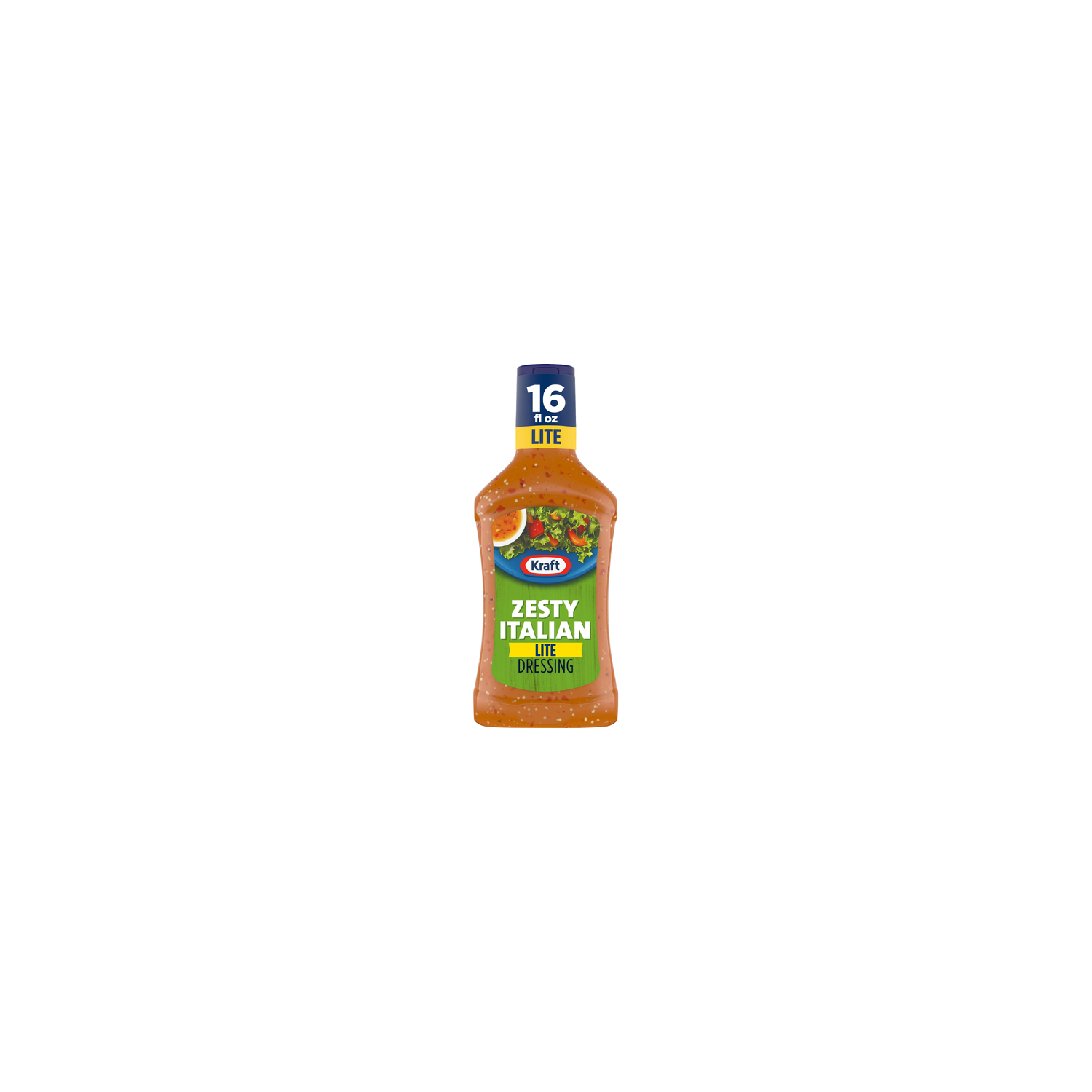 Kraft Zesty Italian Lite Dressing - 16 Fluid Ounce Image 1 of 4