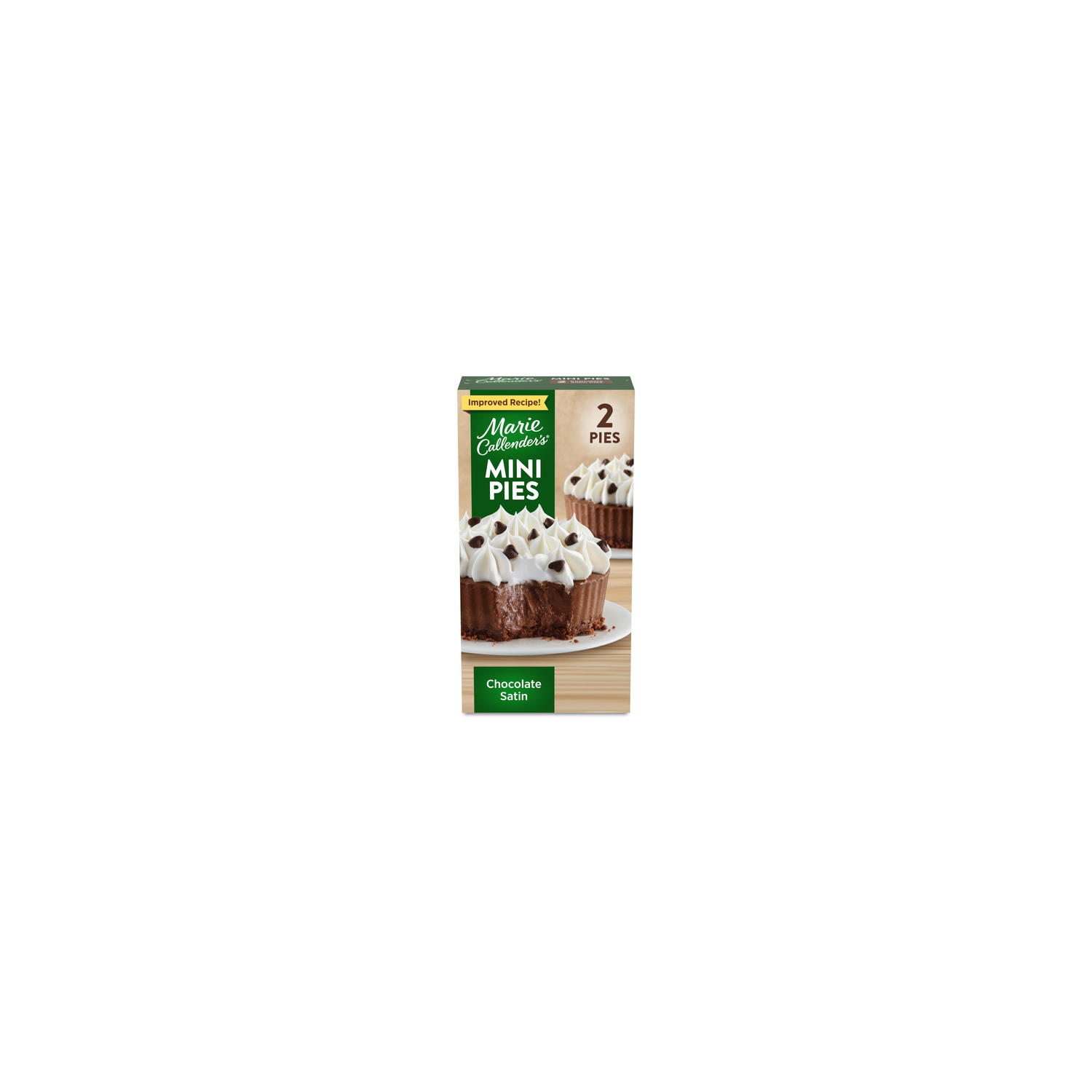 Marie Callender's Mini Chocolate Satin Pies - 6 Ounce Image 1 of 4