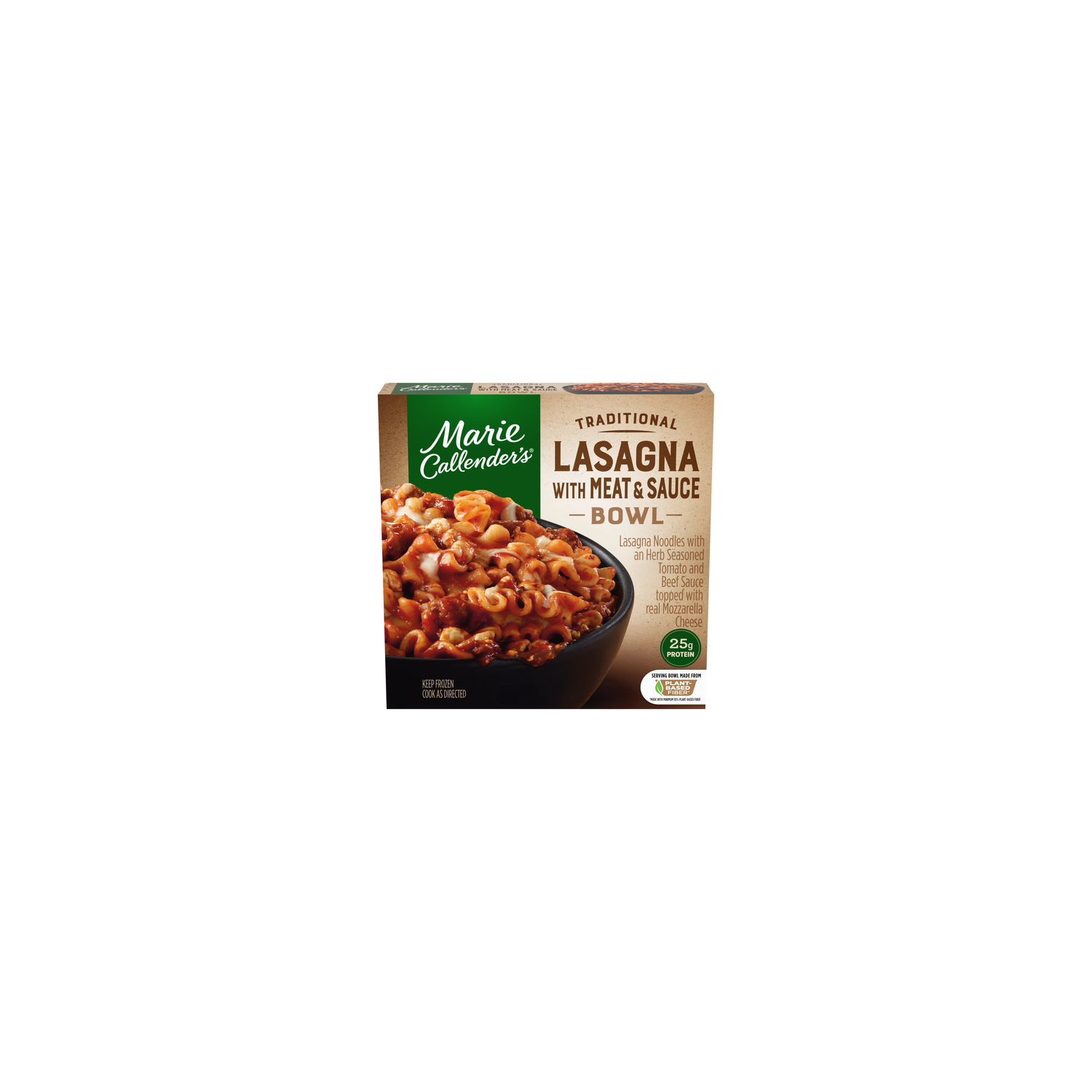Marie Callender's Traditional Lasagna With Meat & Sauce Bowl, Single Serve Frozen Meal - 11.75 Ounce Image 1 of 4
