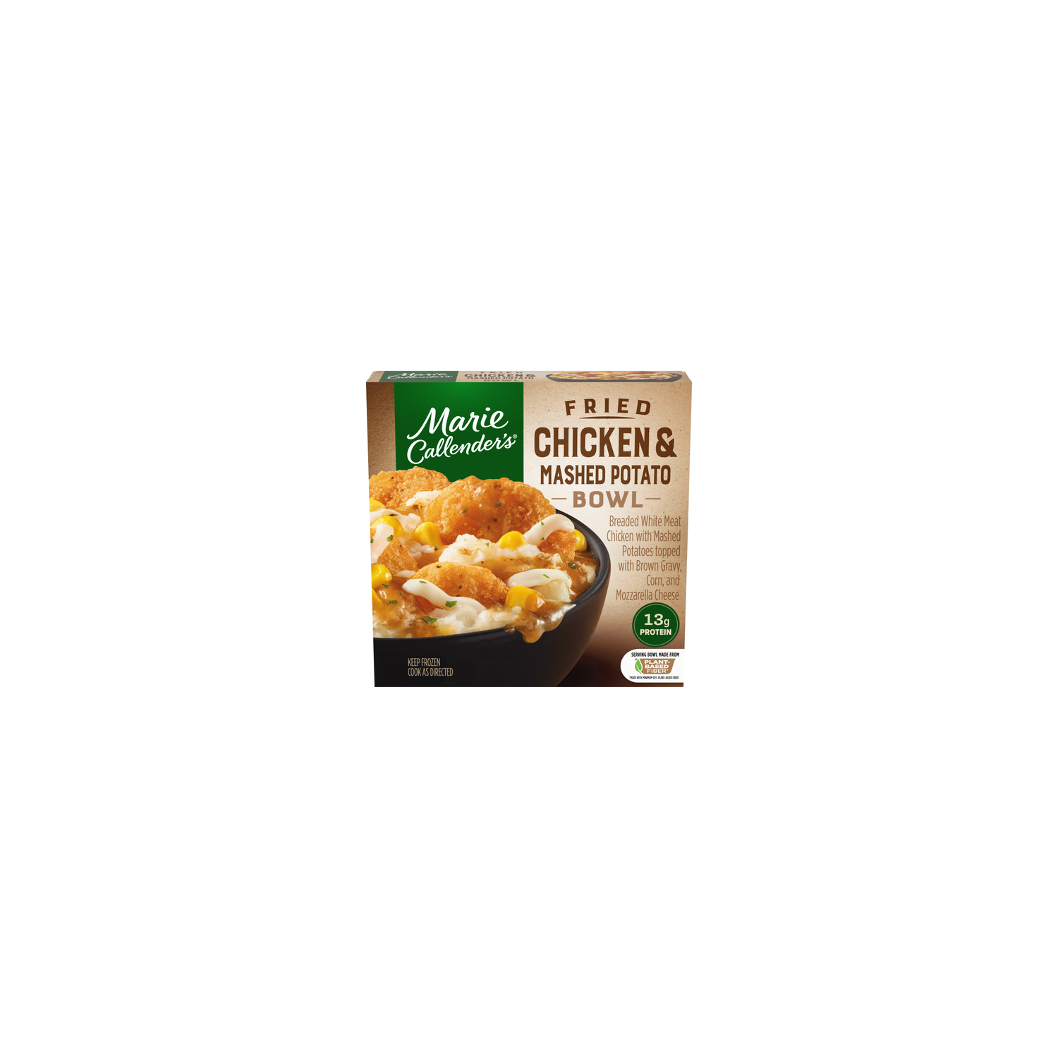 Marie Callender's Fried Chicken & Mashed Potato Bowl Frozen Meal - 11.5 Ounce Image 1 of 4