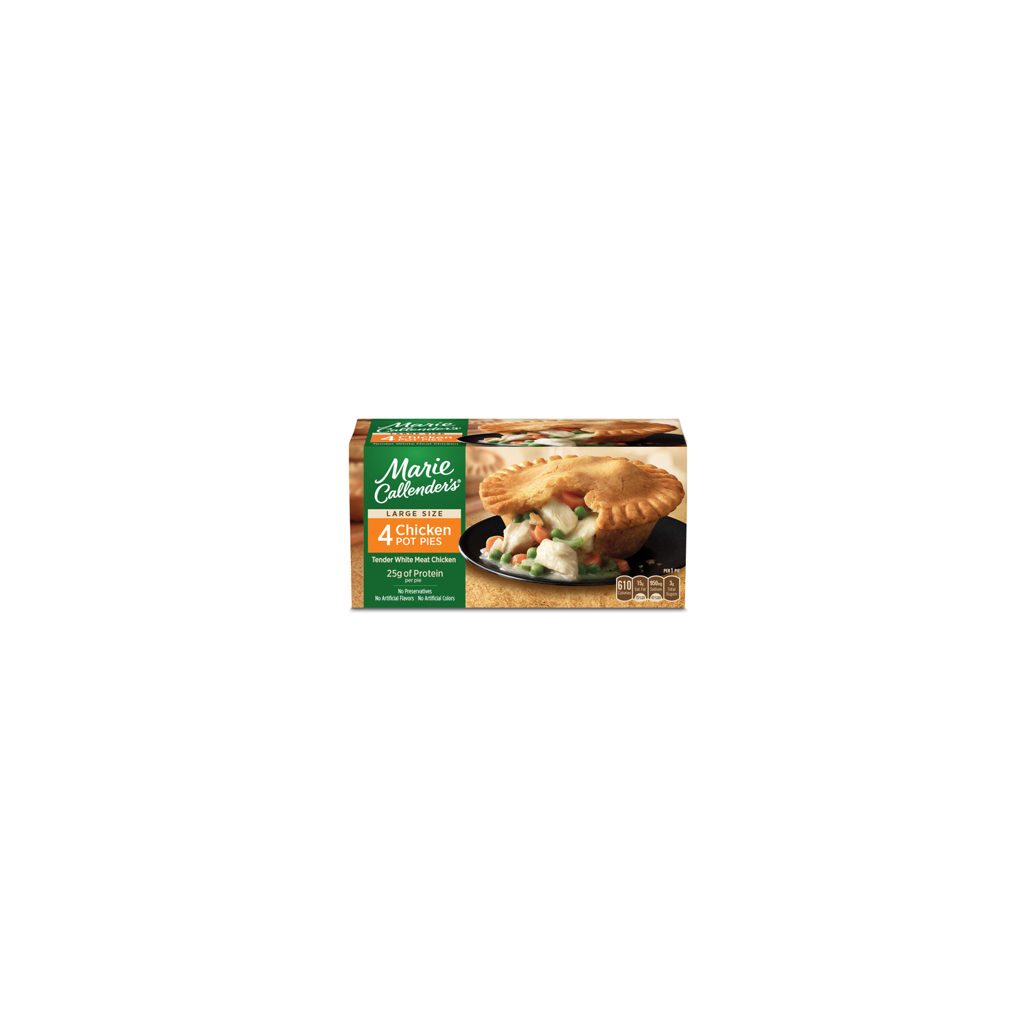 Marie Callender's Tender White Meat Chicken Pot Pies - 60 Ounce Image 1 of 4