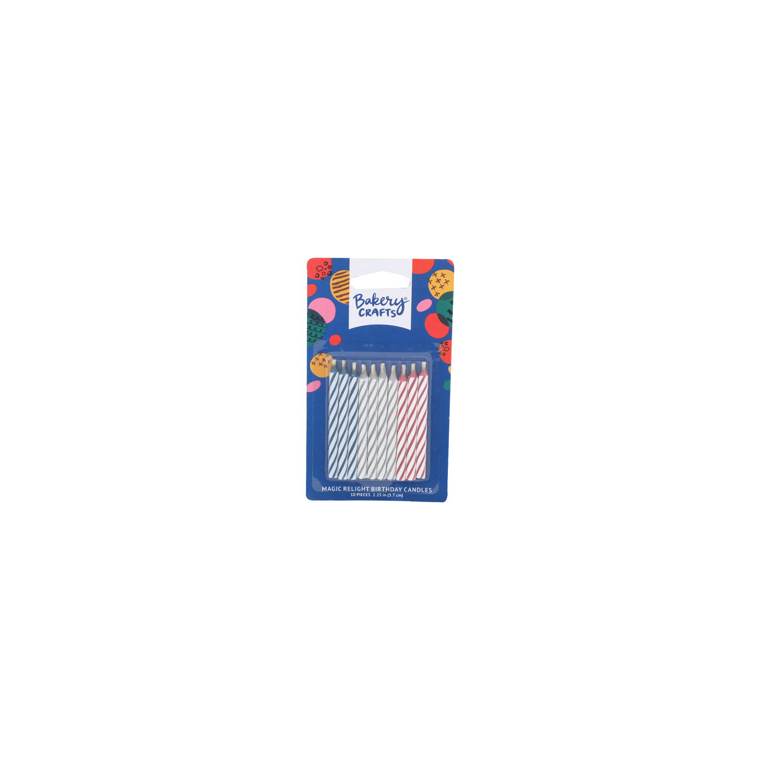 Bakery Crafts Magic Relight Birthday Candles - 10 Count Image 1 of 2