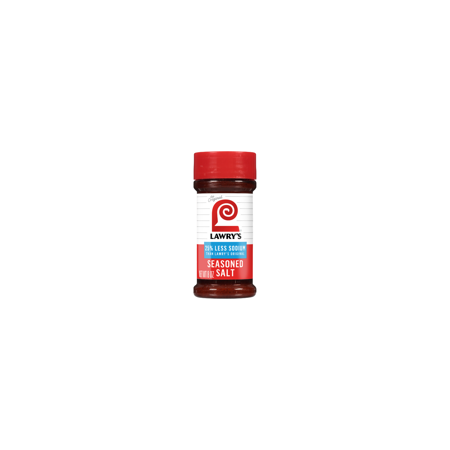 Lawry's 25% Less Sodium Seasoned Salt - 0.5 Pound Image 1 of 2