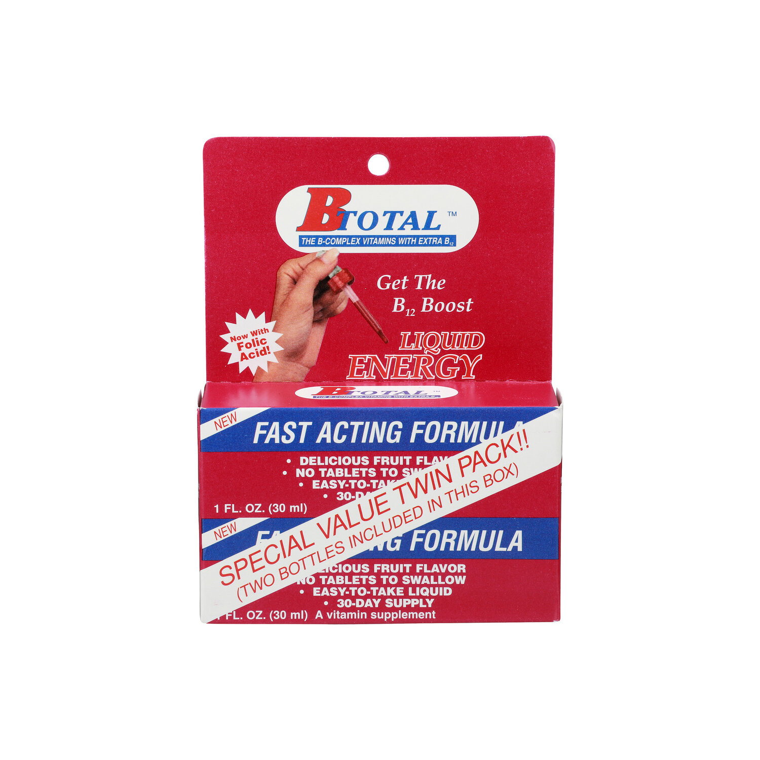 B Total Liquid Energy - 0.5 Fluid Ounce - 2 Count Image 1 of 3