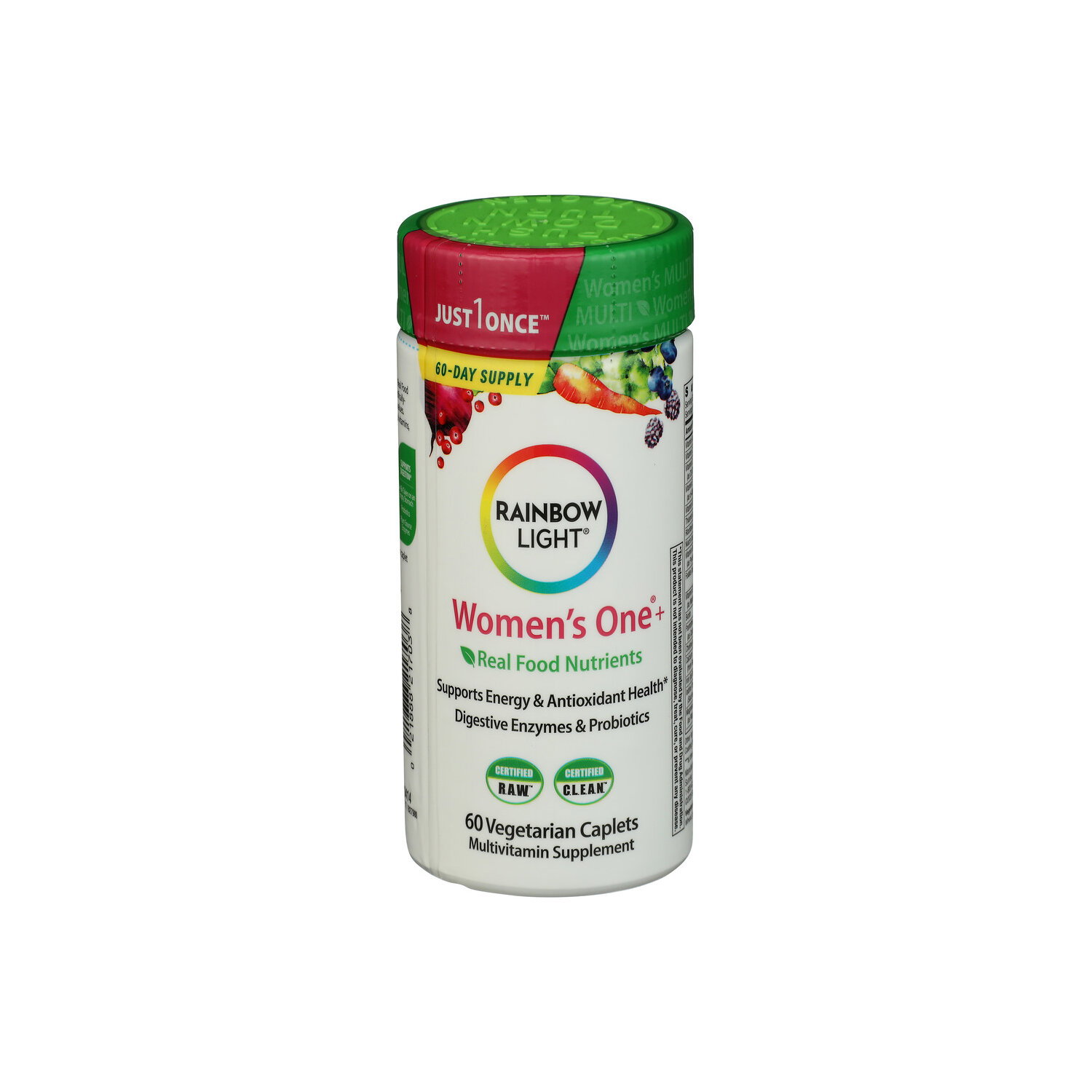 Rainbow Light Women's One Digestive Enzymes & Probiotics Multivitamin - 60 Count Image 1 of 2