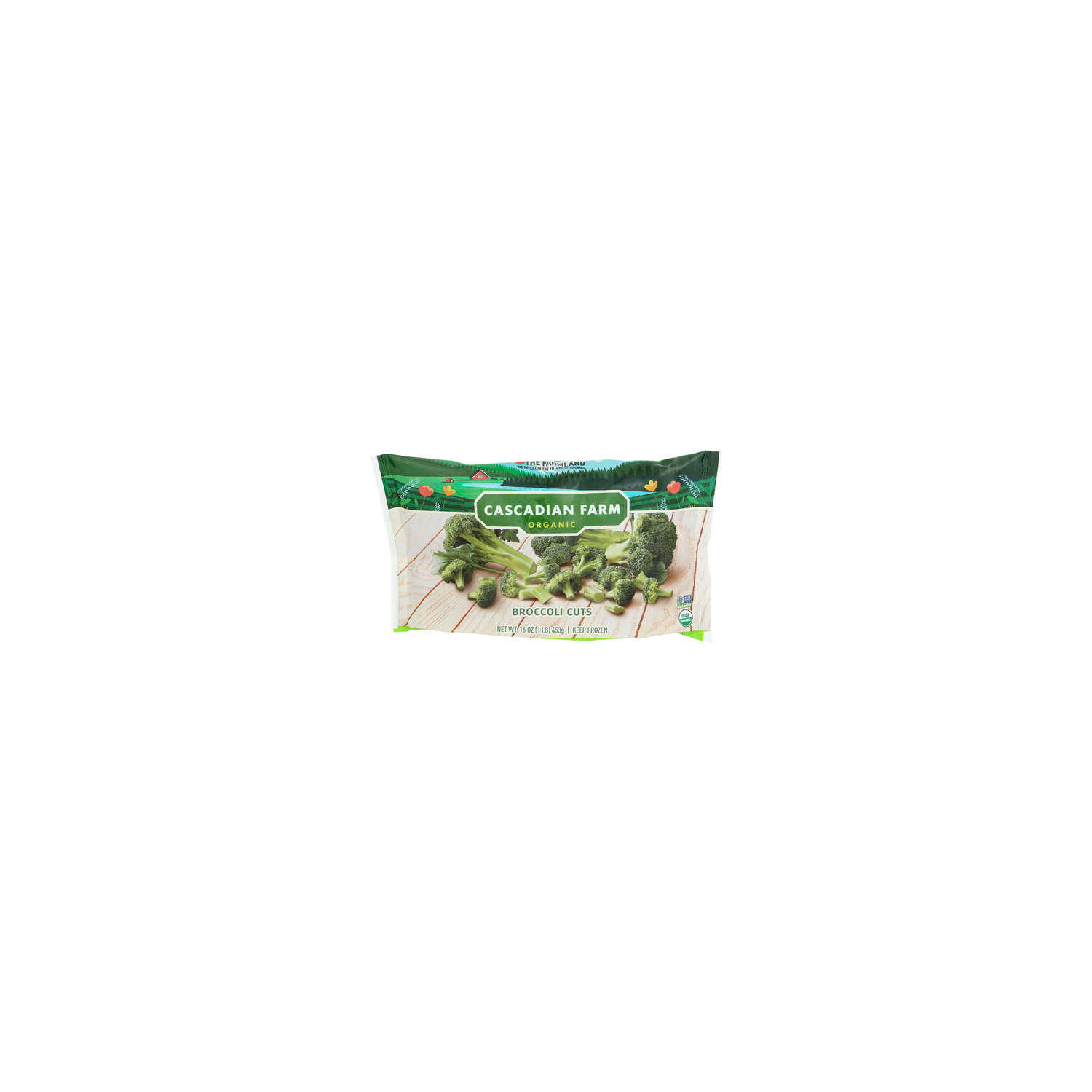 Cascadian Farm Organic Broccoli Cuts Premium - 16 Ounce Image 1 of 4