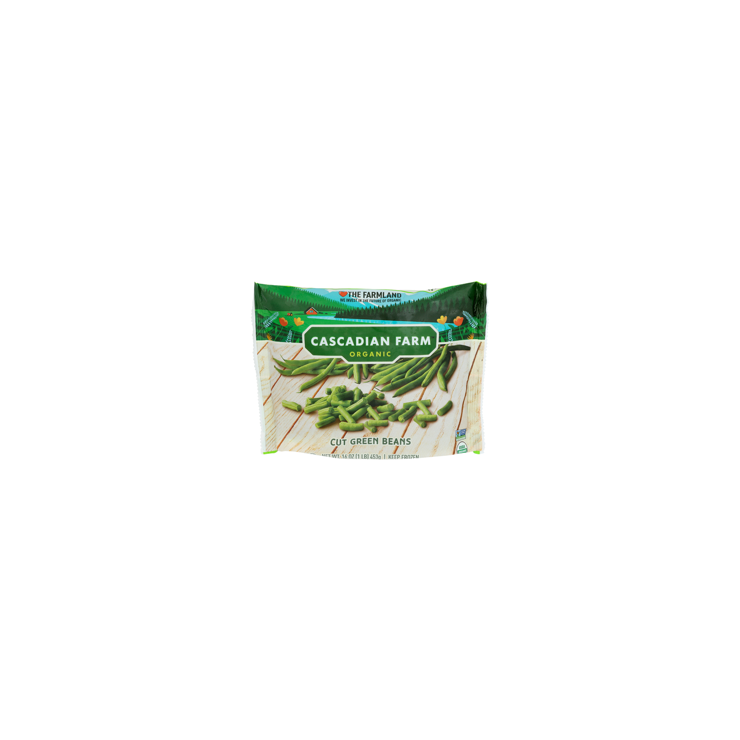 Cascadian Farm Organic Cut Green Beans Premium - 16 Ounce Image 1 of 4