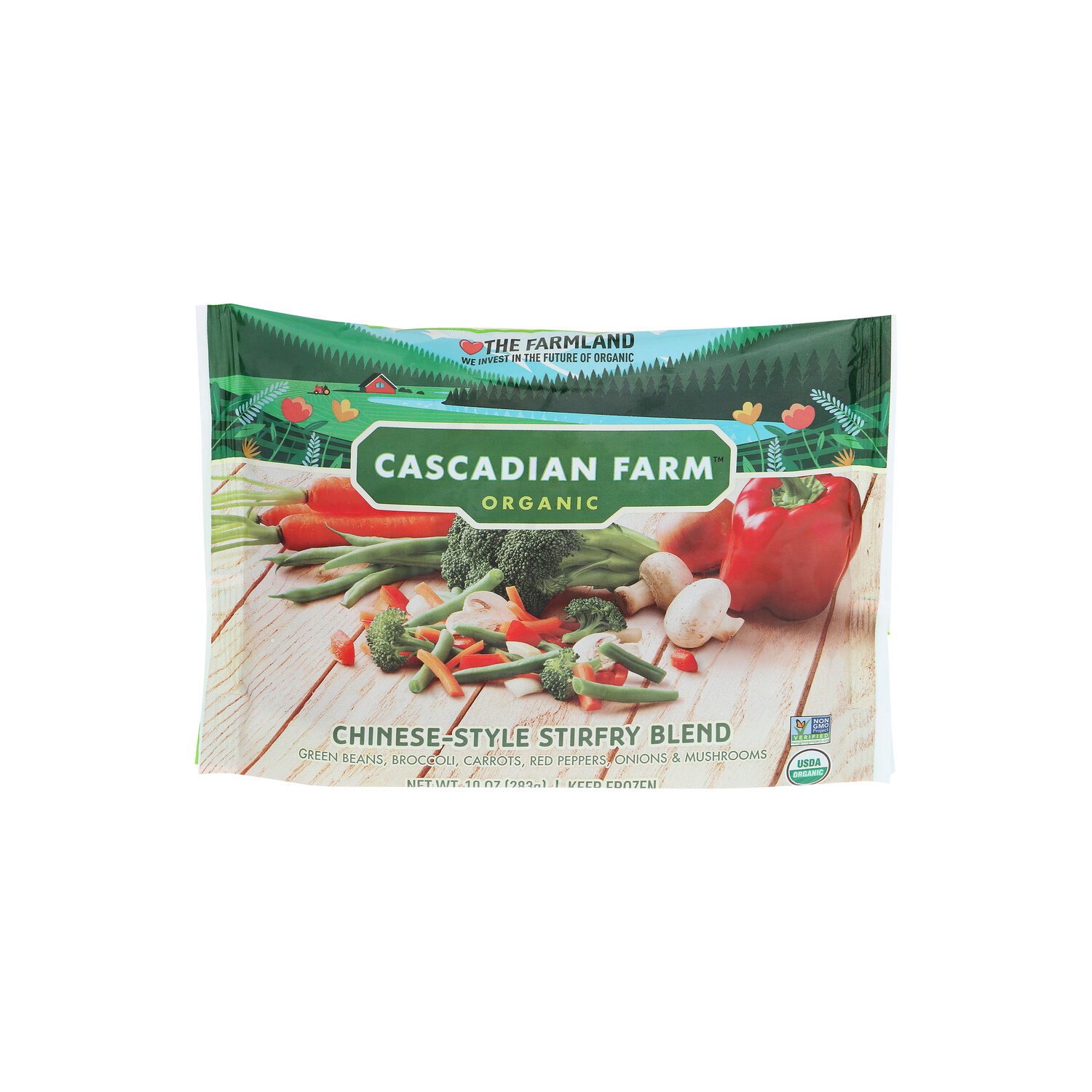Cascadian Farm Organic Stirfry Blend Frozen - 10 Ounce Image 1 of 4
