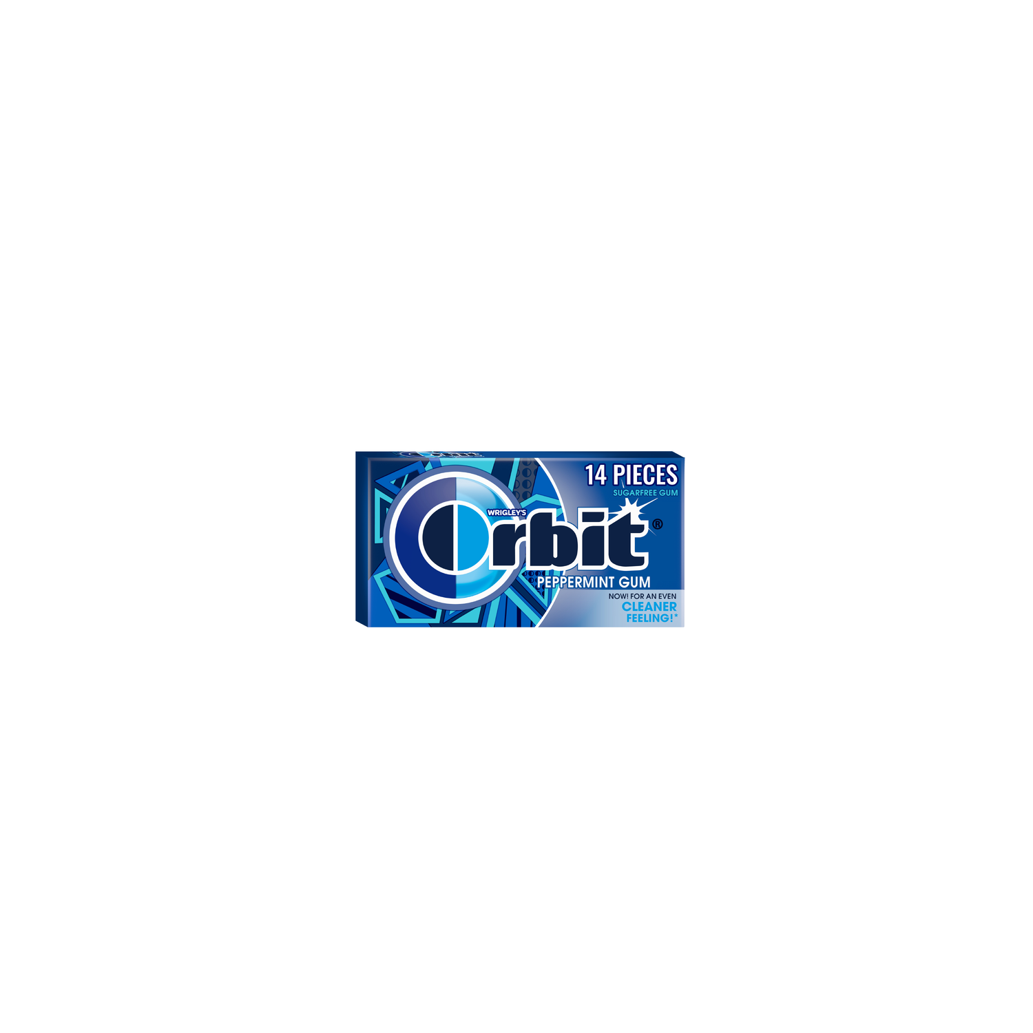 Orbit Sugar Free Peppermint Chewing Gum - 14 Count Image 1 of 4