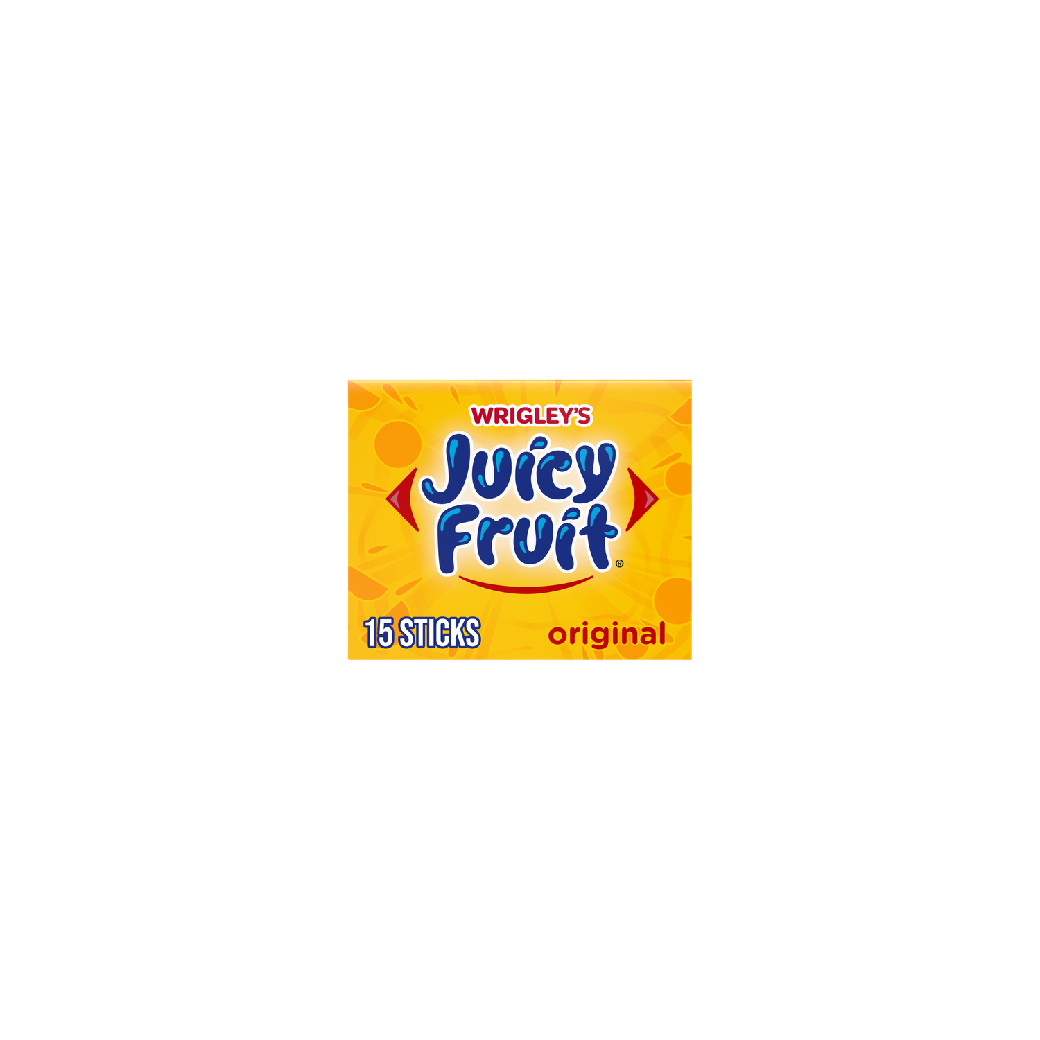 Wrigley's Juicy Fruit Original Bubble Gum - 15 Count Image 1 of 4