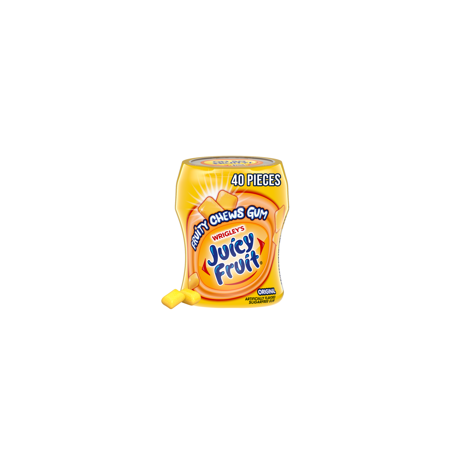 Wrigley's Juicy Fruit Original Bubble Gum - 40 Count Image 1 of 4