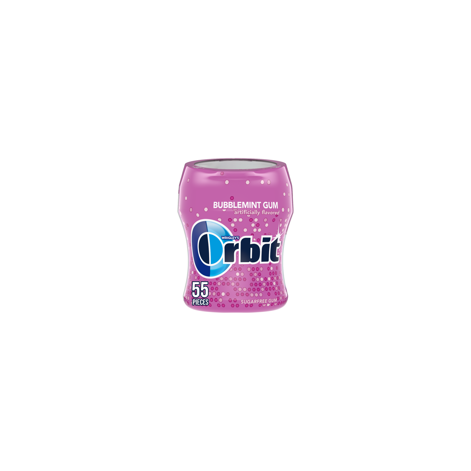 Orbit Sugar Free Bubblemint Chewing Gum - 55 Count Image 1 of 4