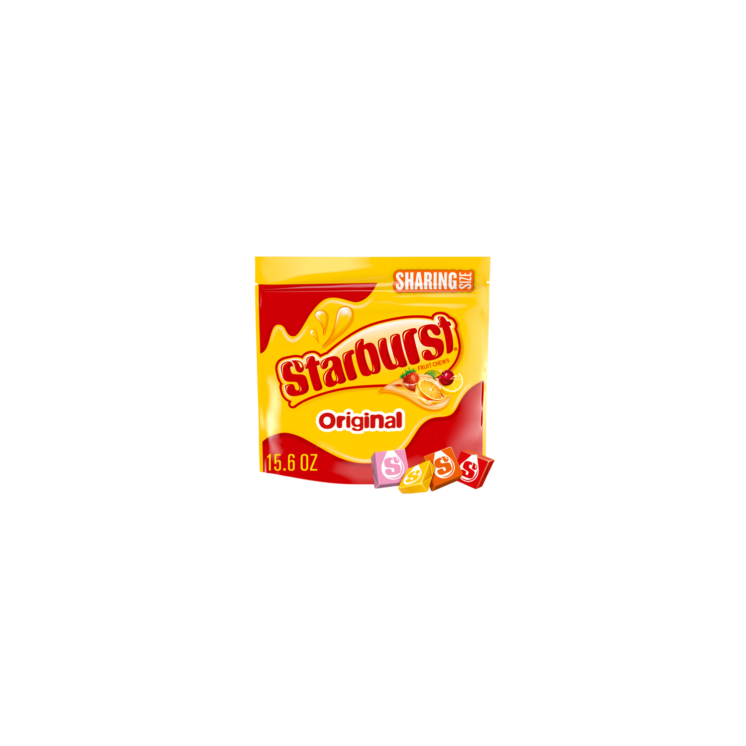 Starburst Chewy Candy, Sharing Size, Individually Wrapped Fruit Chews Resealable Bag - 15.6 Ounce Image 1 of 4