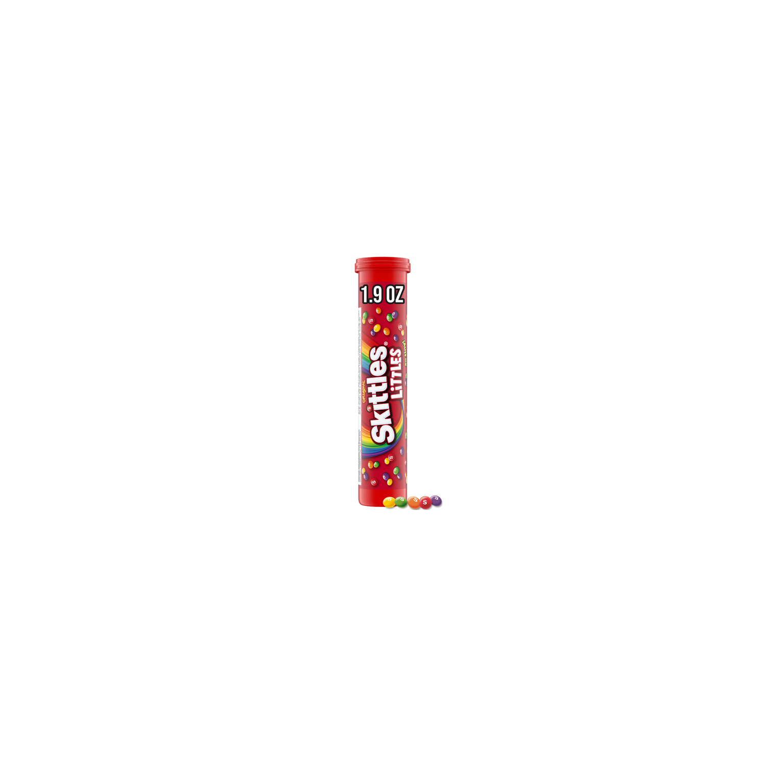 Skittles Littles Original Chewy Candy, Share Size, Mega Tube - 1.9 Ounce Image 1 of 4