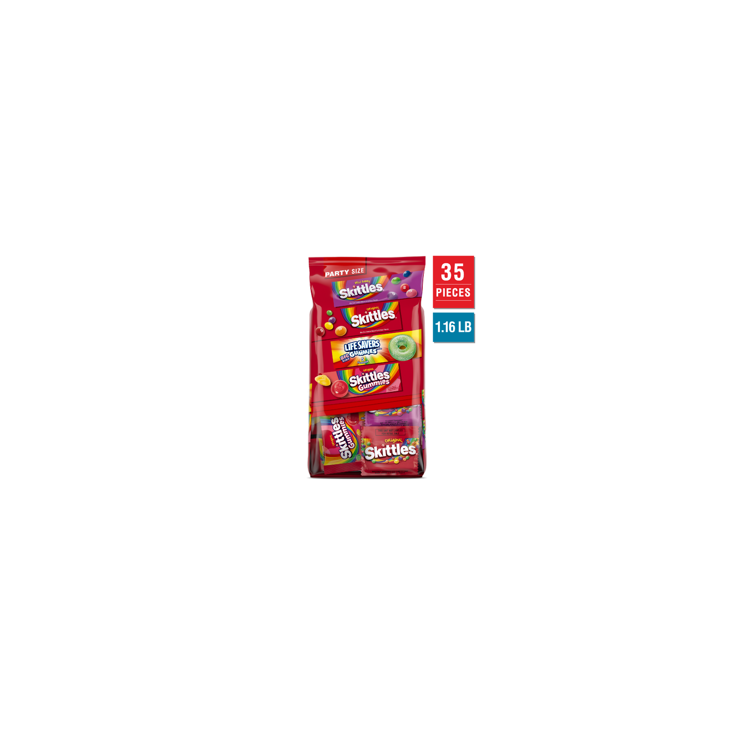 SKITTLES & LIFE SAVERS Variety Pack - 18.56 Ounce Image 1 of 4