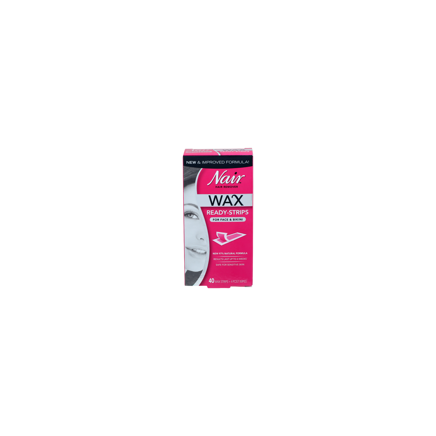 Nair Ready Strips Hair Remover For Face & Bikini - 1 Each Image 1 of 3