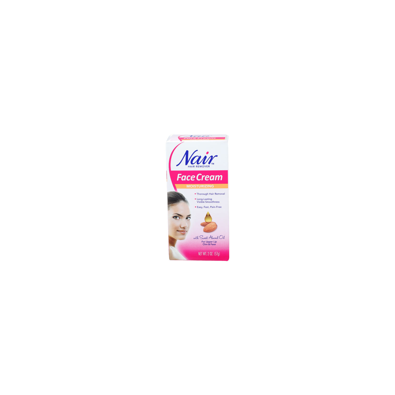 Nair Hair Remover Moisturizing Face Cream - 2 Ounce Image 1 of 3