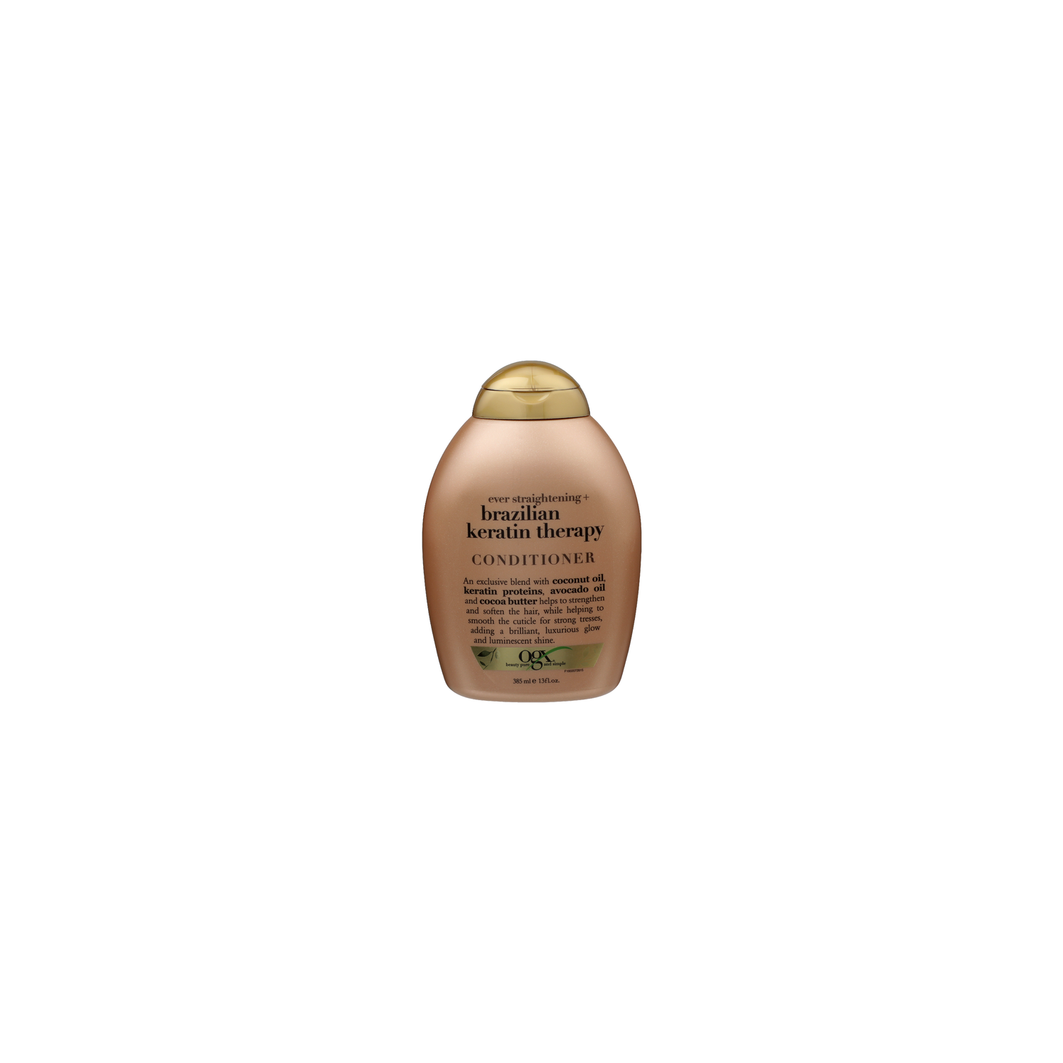 Ogx Ever STRAIGHTENING+ Brazilian Keratin Therapy Conditioner - 385 ml Image 1 of 3
