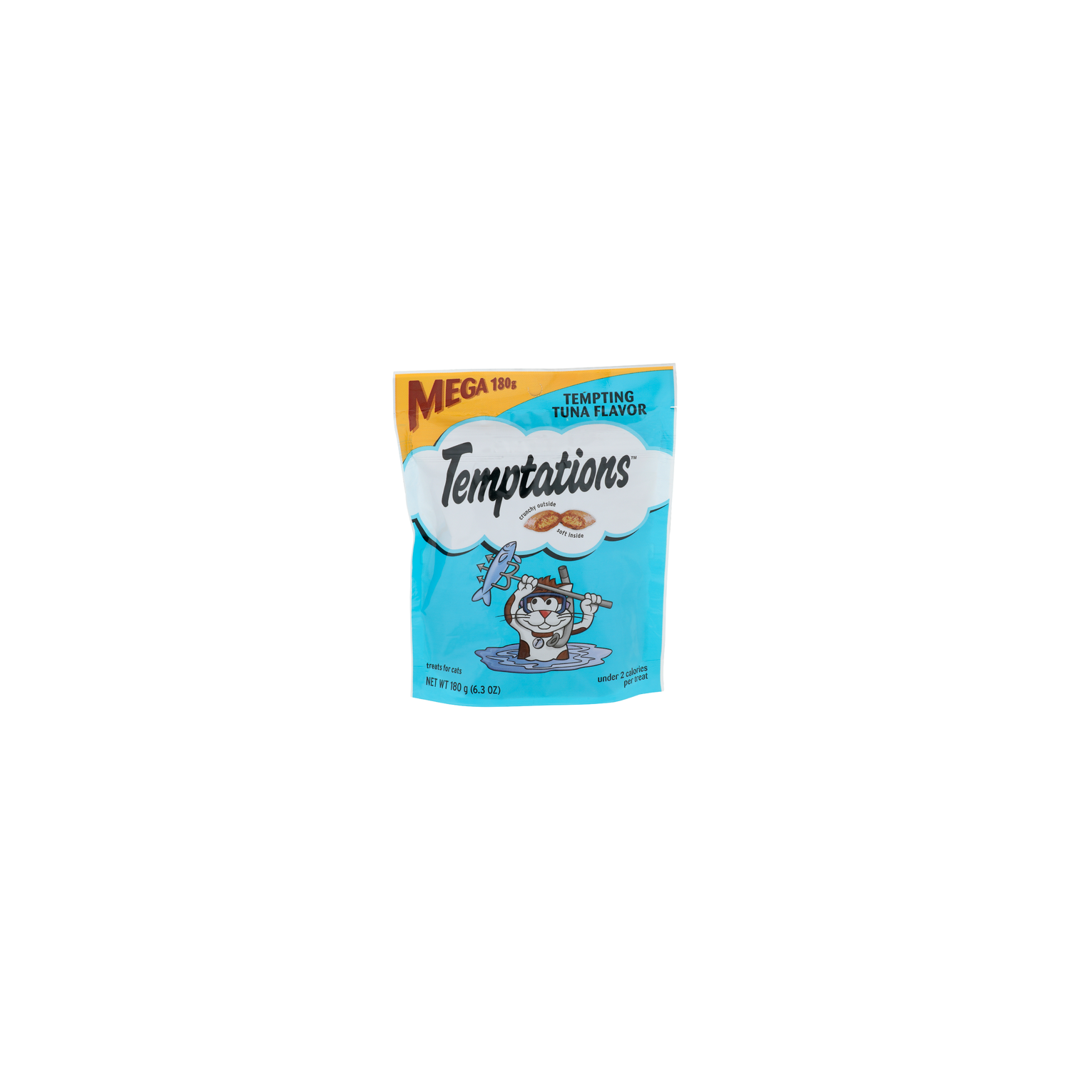 Temptations Tempting Tuna Flavor Mega Treats For Cats - 6.3 Ounce Image 1 of 4