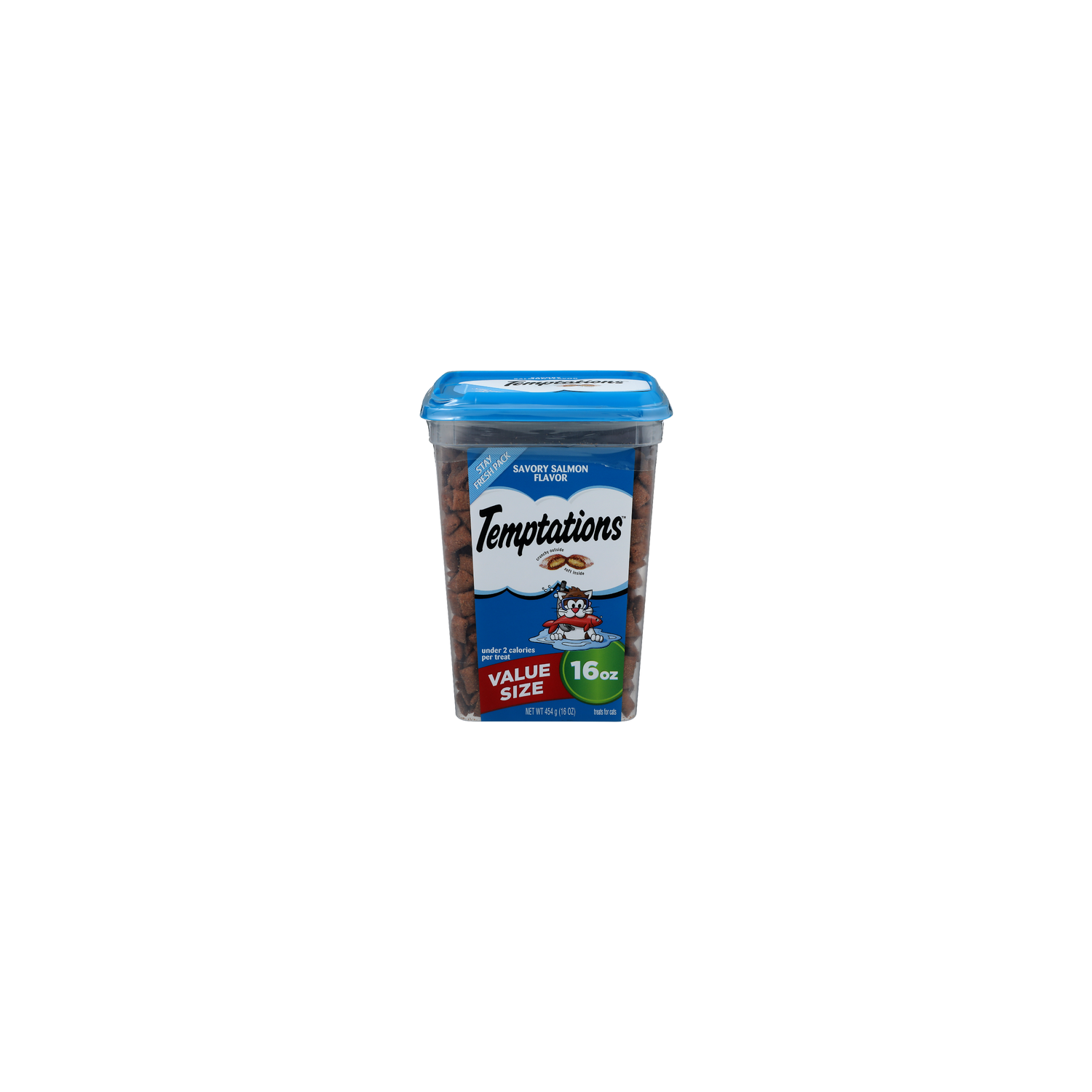 Temptations Savory Salmon Value Size Treats For Cats - 16 Ounce Image 1 of 4