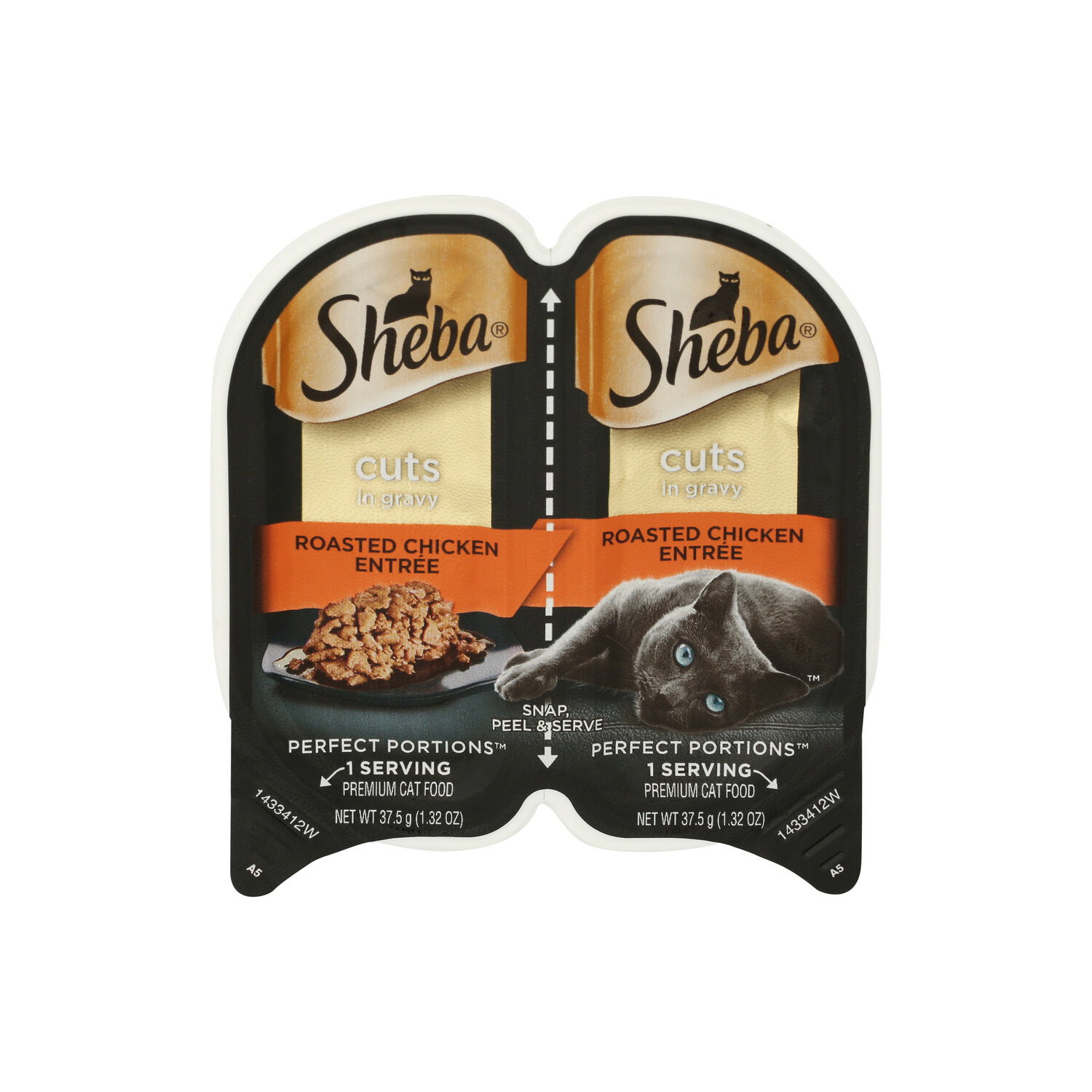 Sheba Chicken Perfect Portions Wet Cat Food Cuts In Gravy - 2 Count Image 1 of 4