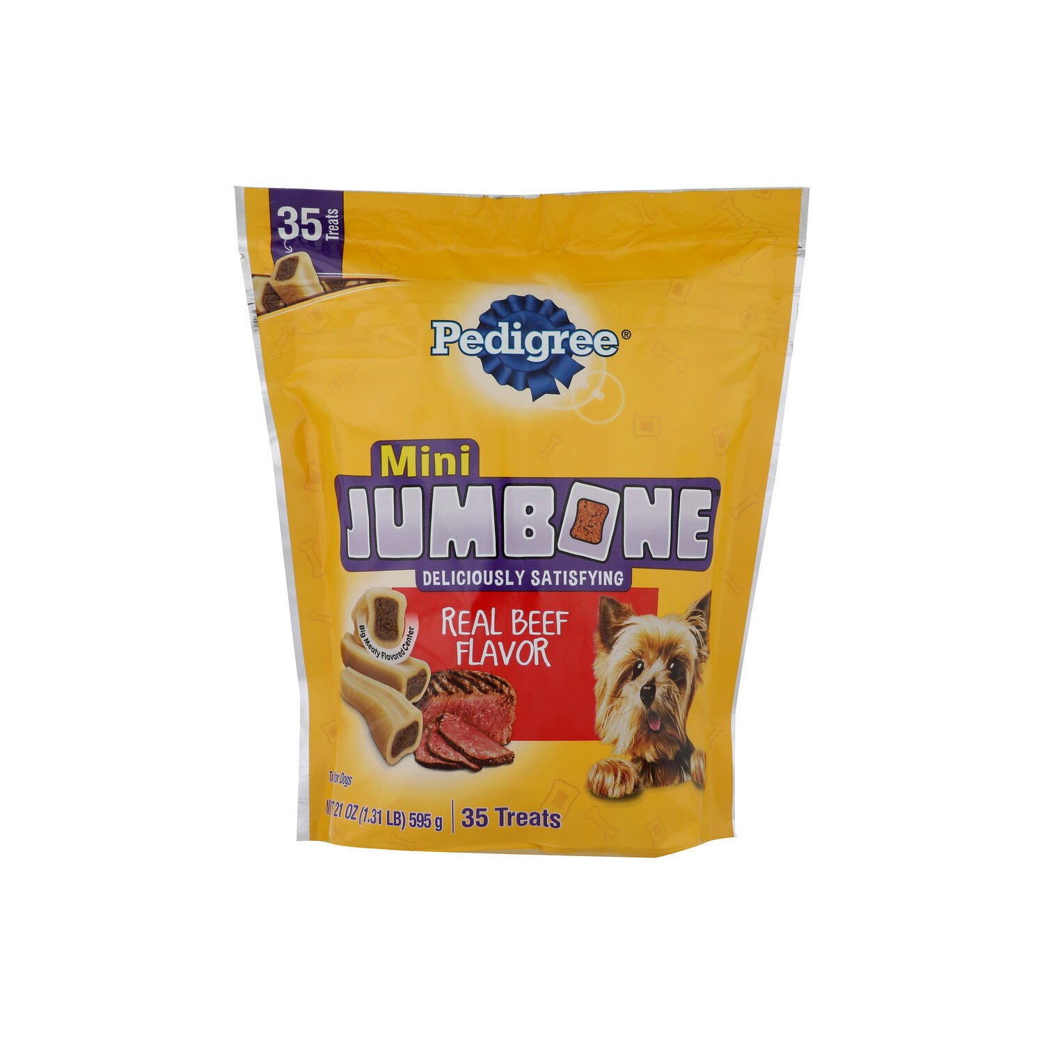 Pedigree Mini Jumbone Beef - 0.6 Ounce - 35 Count Image 1 of 4
