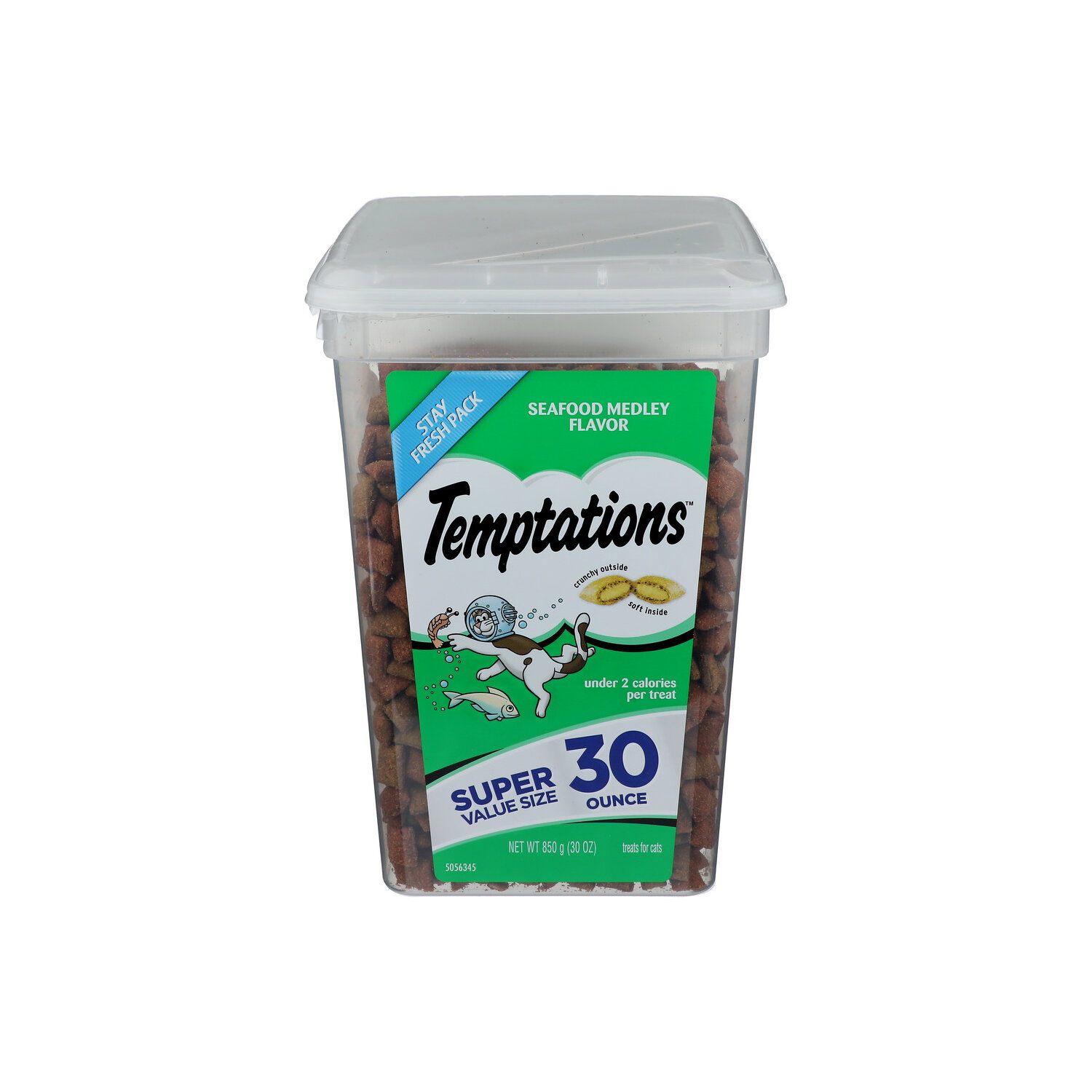 Temptations Treats For Cats, Seafood Medley Flavor, Super Value Size - 30 Ounce Image 1 of 4