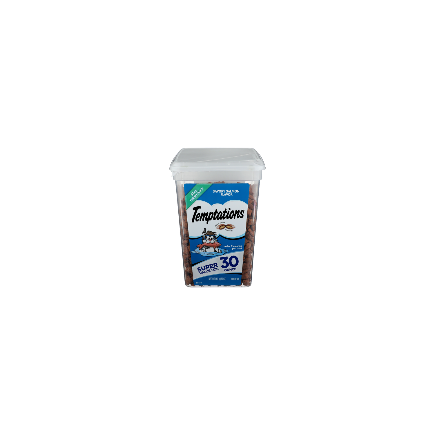 Temptations Mix Ups Treats For Cats, Savory Salmon, Super Value Size - 850 Gram Image 1 of 4