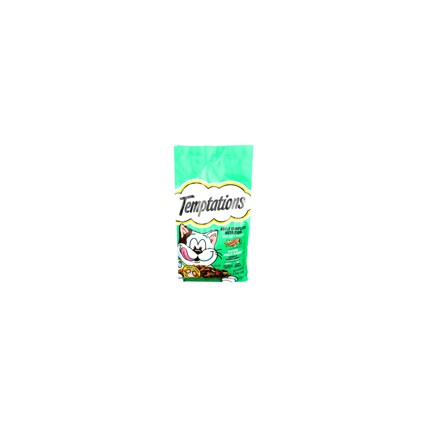 Temptations Seafood Medley Adult Dry Cat Food - 50.4 Ounce Image 1 of 4