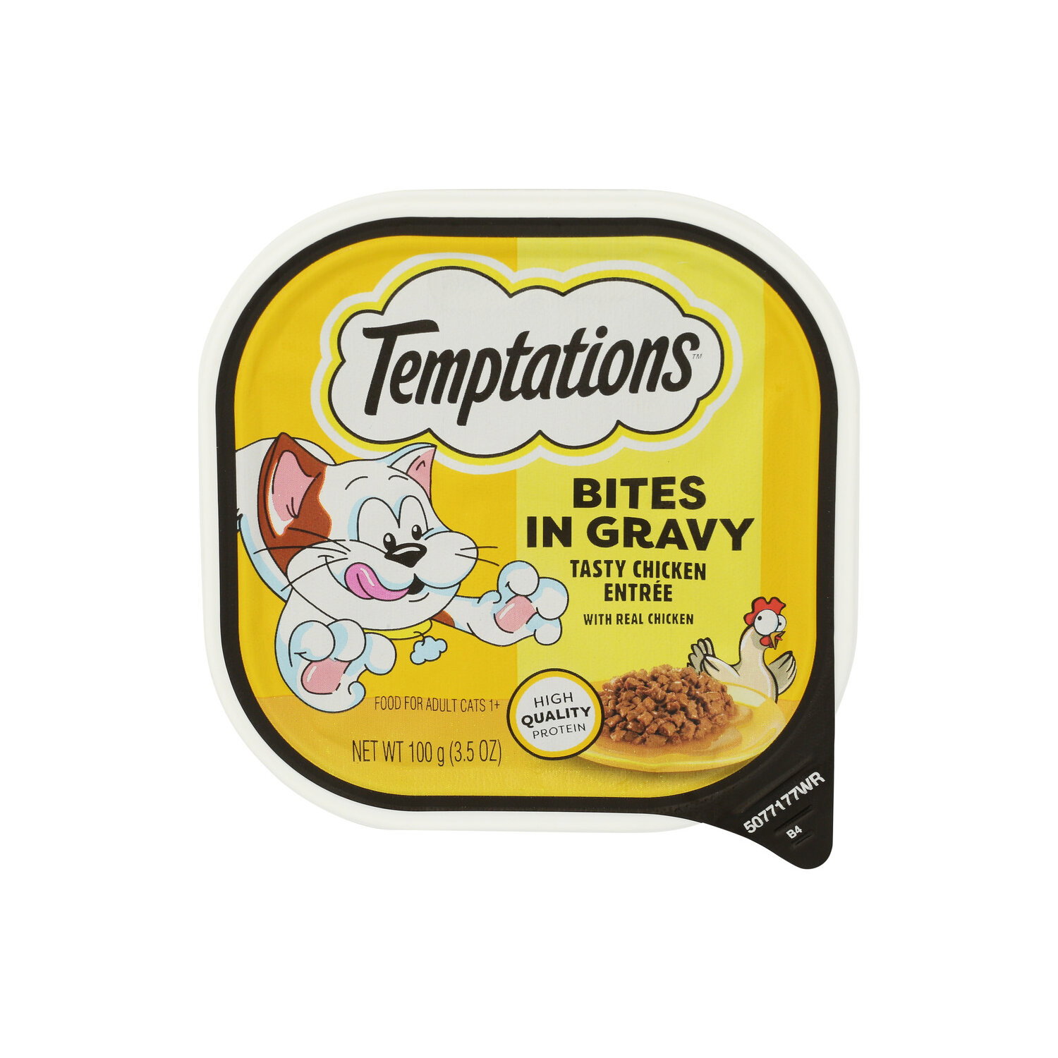 Temptations Chicken Wet Cat Food Bites In Gravy - 100 Gram Image 1 of 4