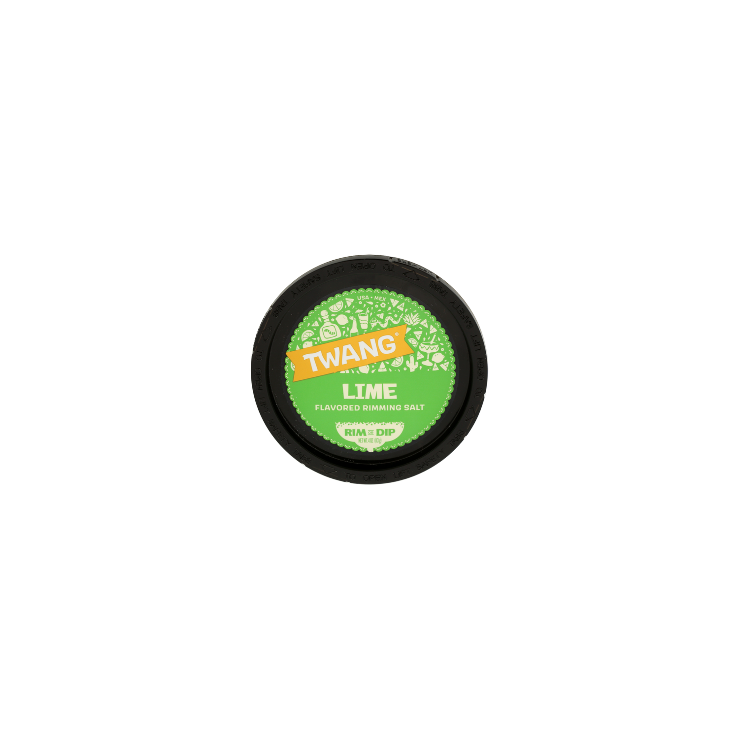 Twang Limes, Citrus Course Ground Lime Rimming Salt - 4 Ounce Image 1 of 4