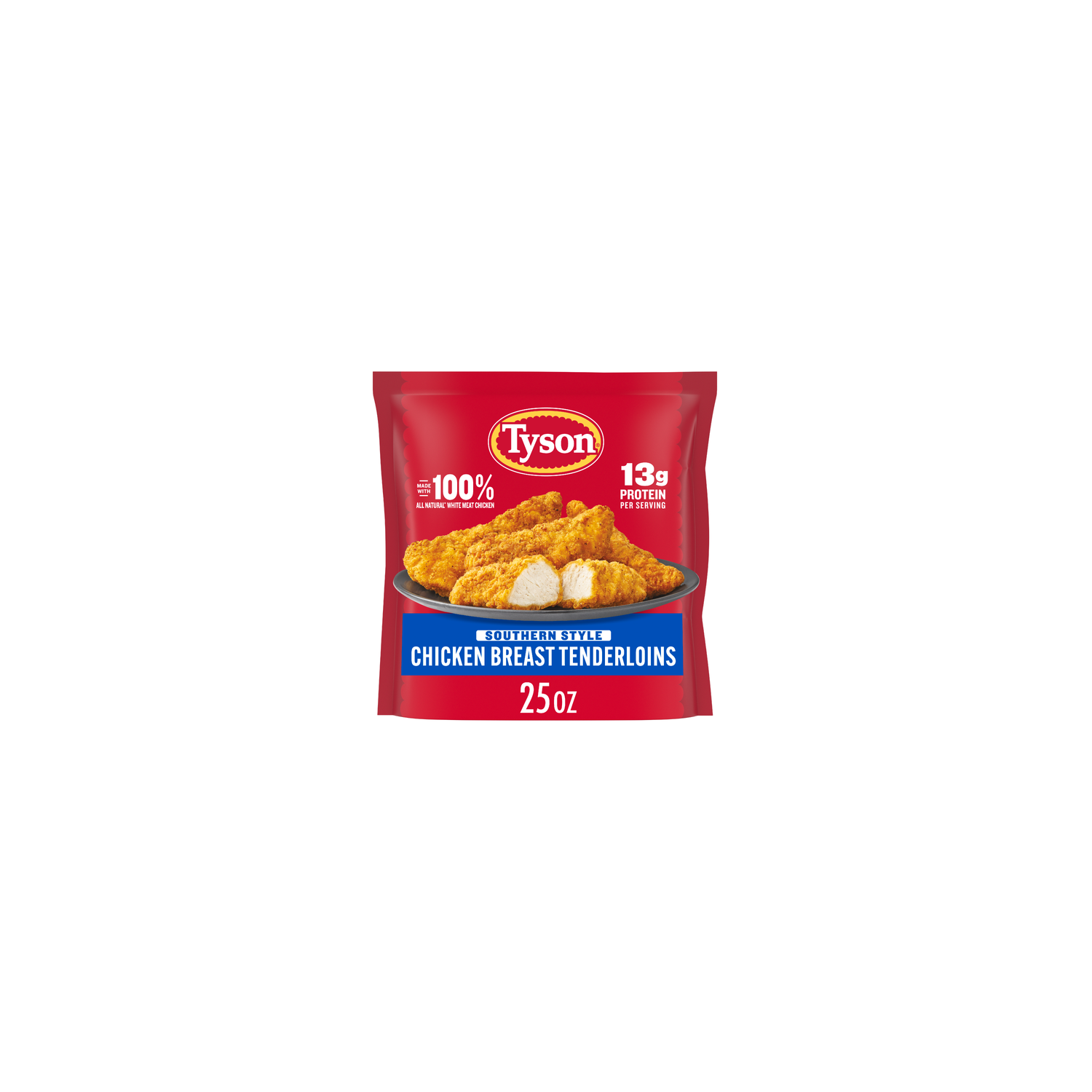 Tyson Frozen Southern Style Chicken Breast Tenderloins - 25 Ounce Image 1 of 4