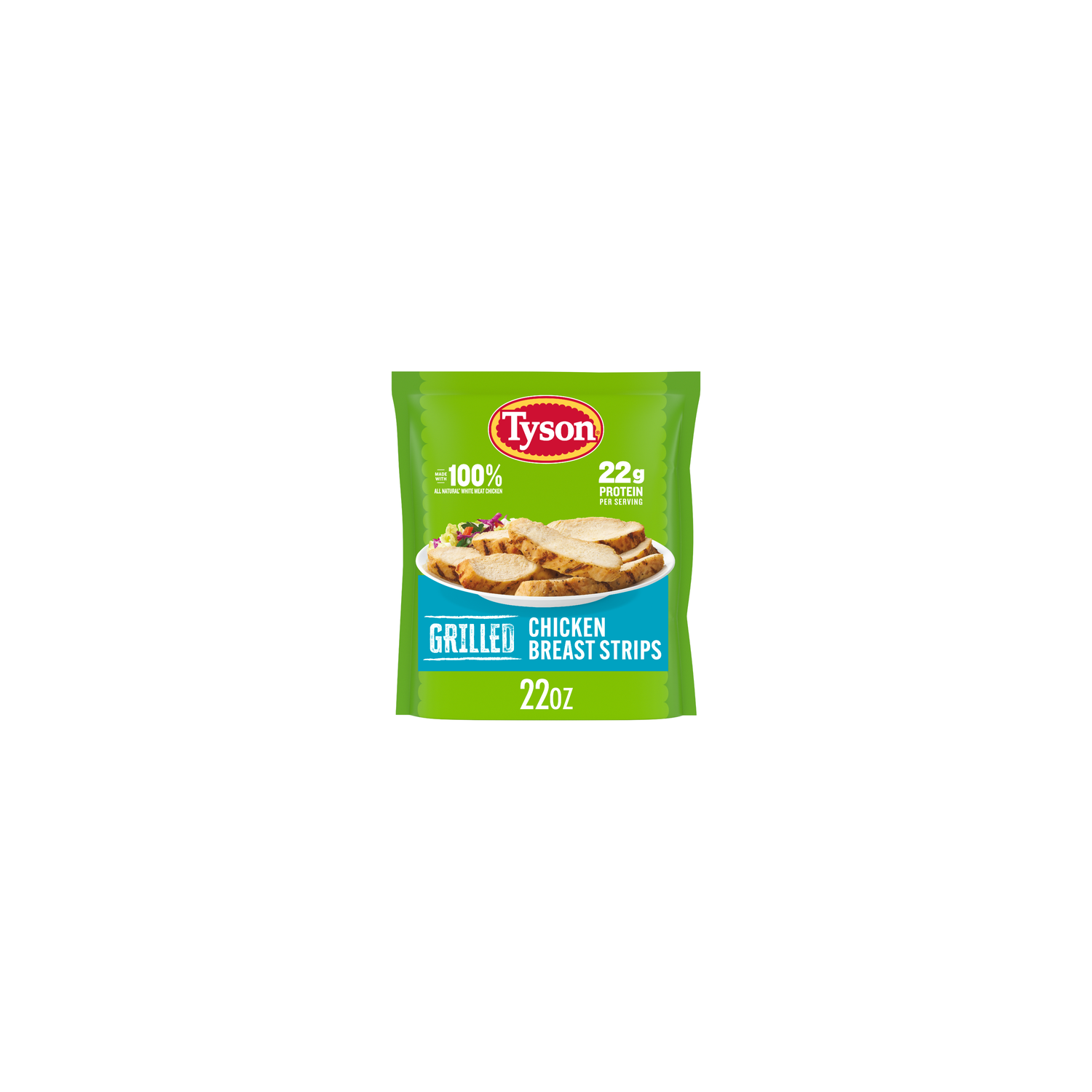 Tyson Grilled Chicken Breast Strips - 22 Ounce Image 1 of 4